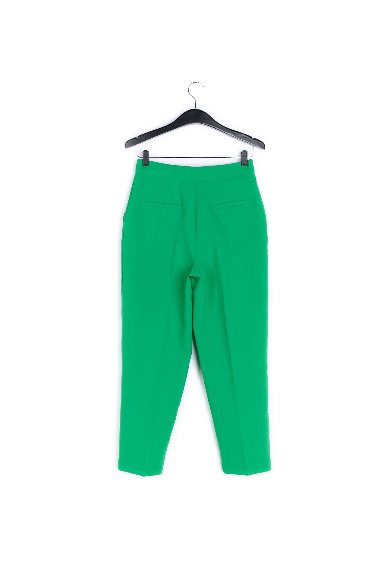Green classic tailored trousers RE—SSENTIEL | Essentiel second hand