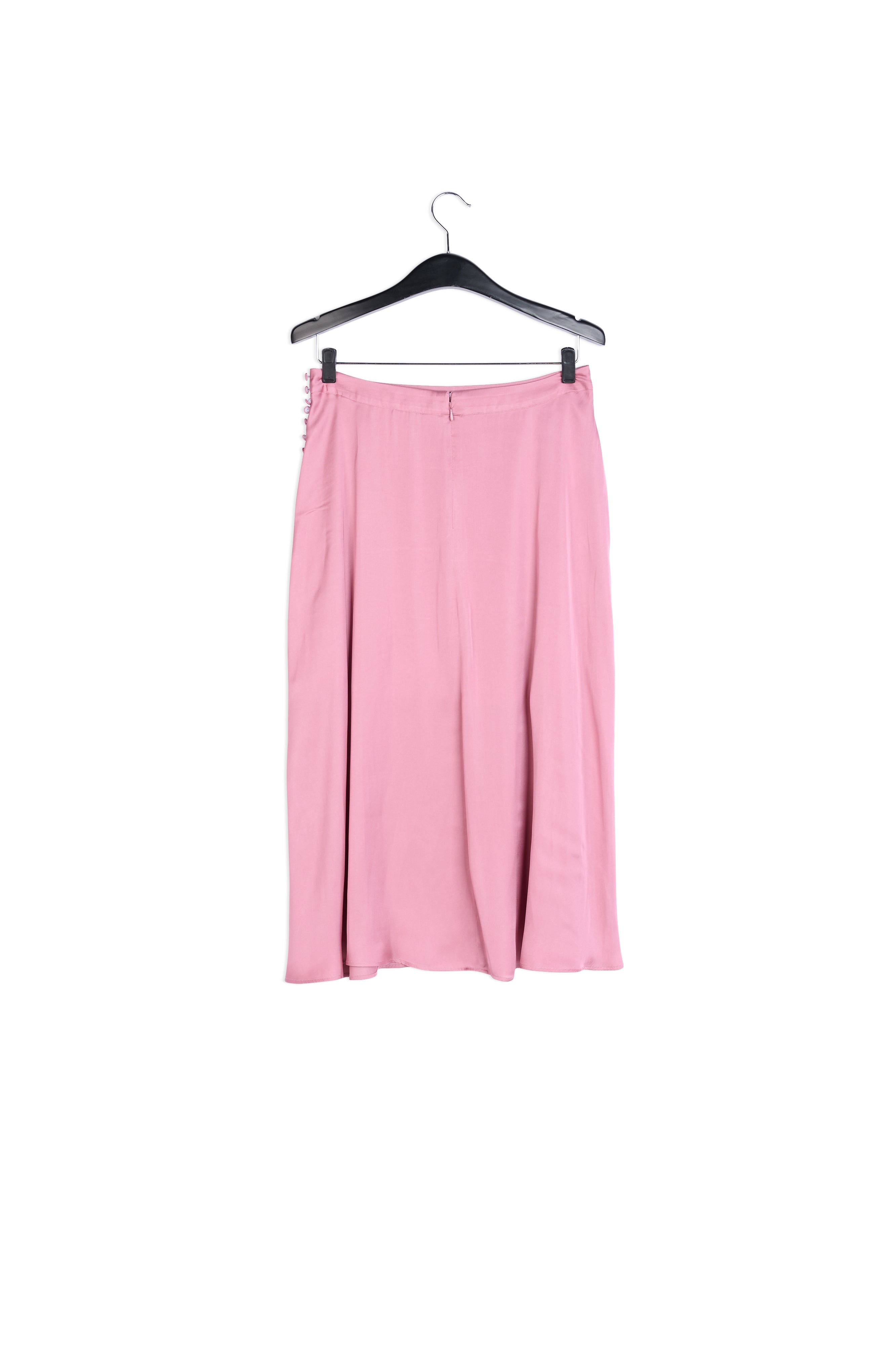 Dusty pink midi skirt RE—SSENTIEL | Essentiel second hand