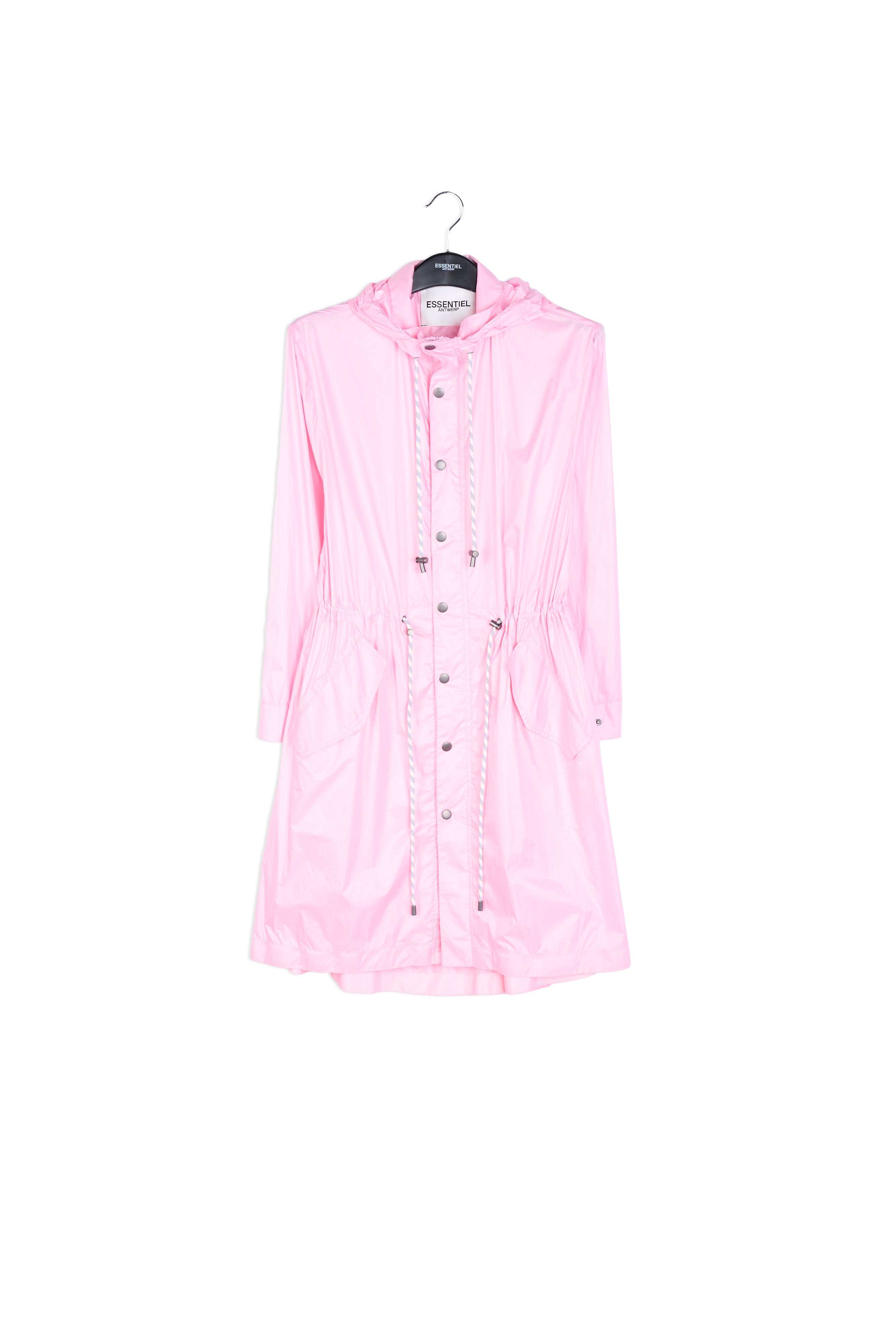 Pink spring rain jacket RE—SSENTIEL | Essentiel second hand