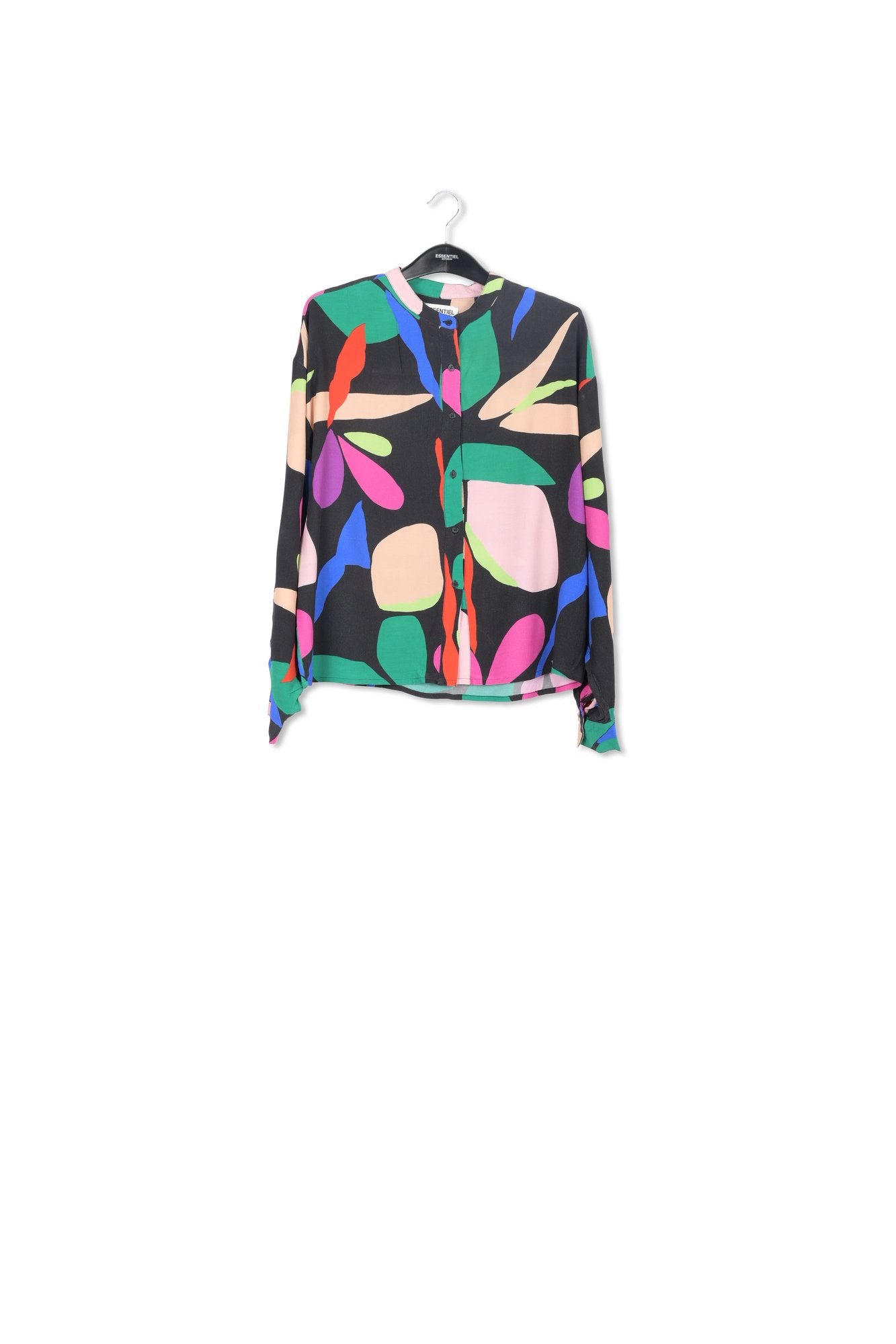 Multicolor floral-print shirt RE—SSENTIEL | Essentiel second hand
