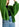 Groene trui van mohair en wol Faume - seconde main