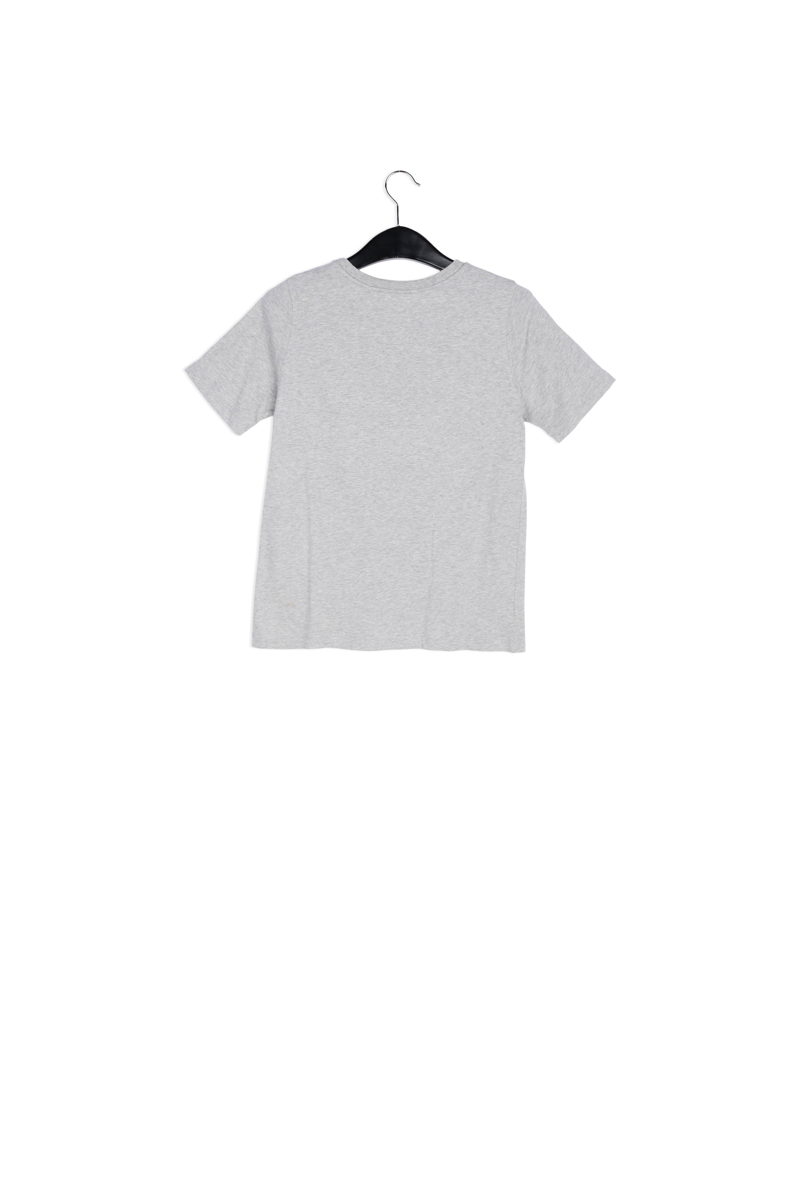 Light grey printed cotton T-shirt RE—SSENTIEL | Essentiel second hand
