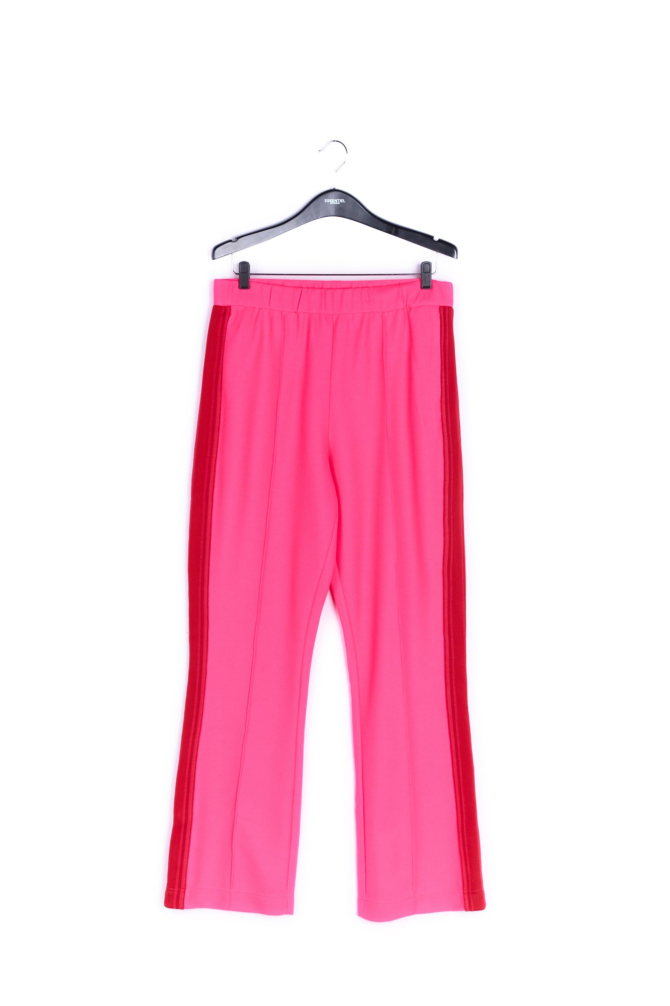 Bright pink track pants with stripe detail RE—SSENTIEL | Essentiel second hand