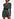 Black floral mini wrap dress Faume - seconde main