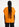 Oranje linnen T-shirt Faume - seconde main