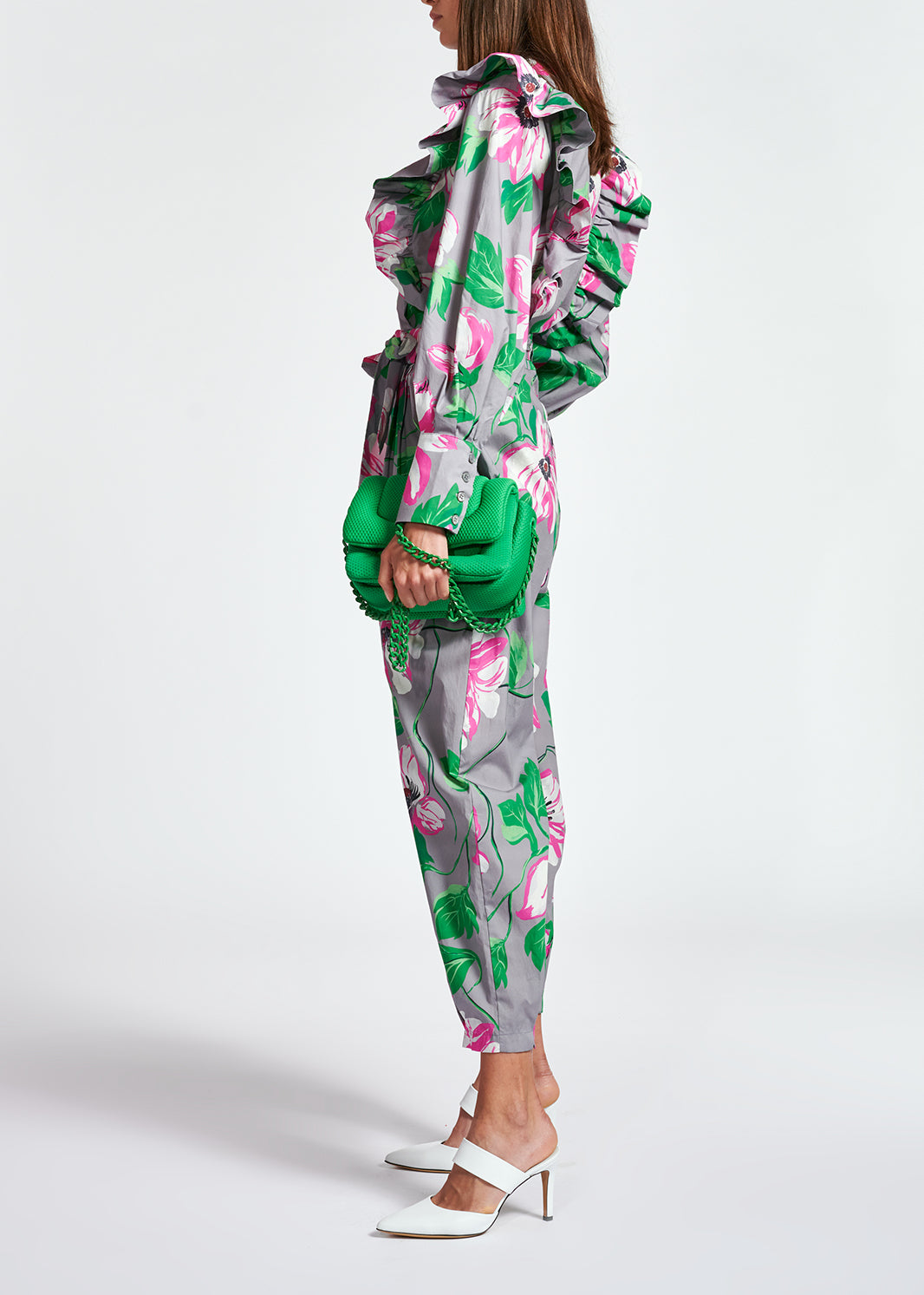 Ruggle sleeve jumpsuit RE—SSENTIEL | Essentiel second hand