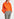Bright orange denim jacket Faume - seconde main