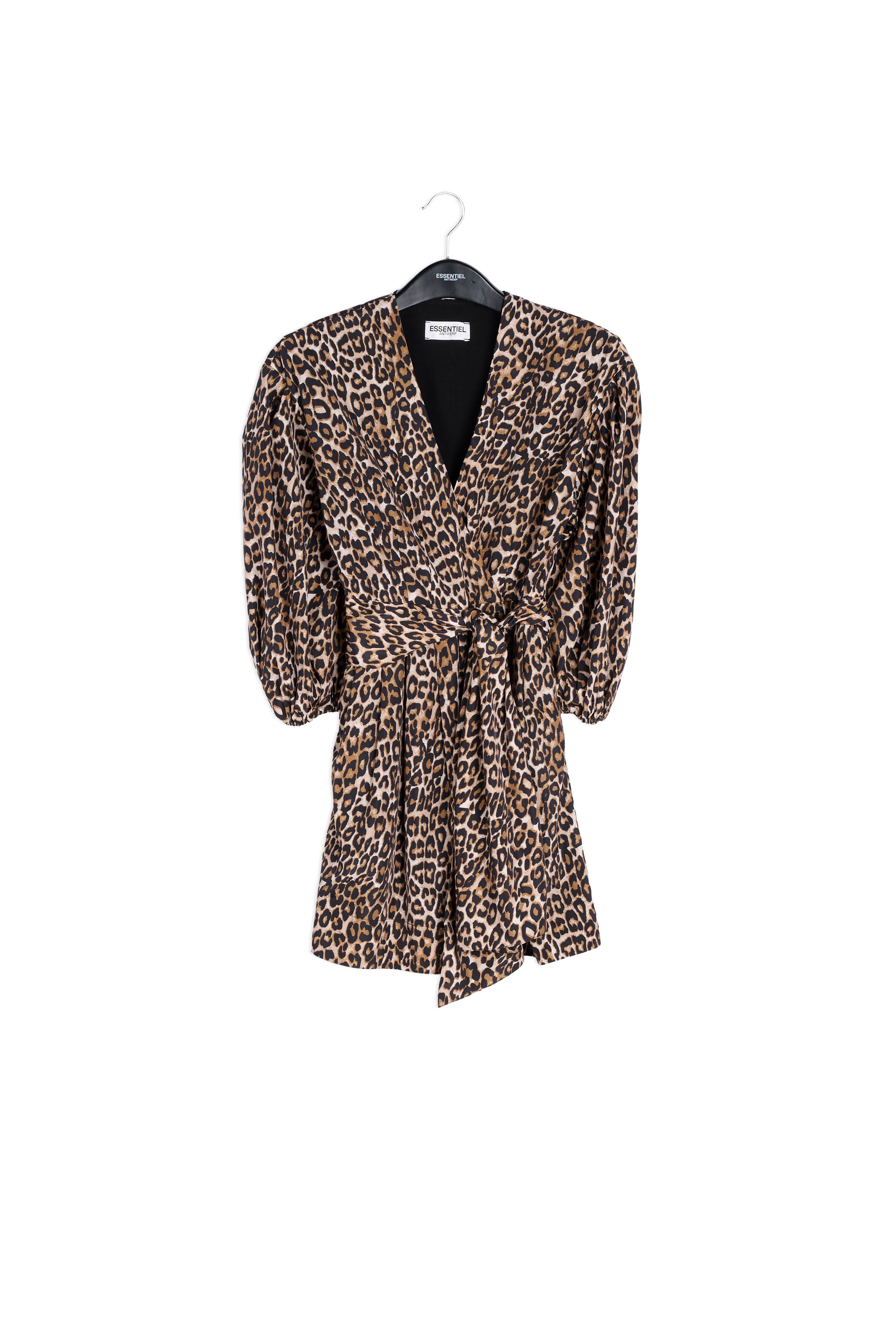 Robe cache-cœur à imprimé léopard RE—SSENTIEL | Essentiel second hand