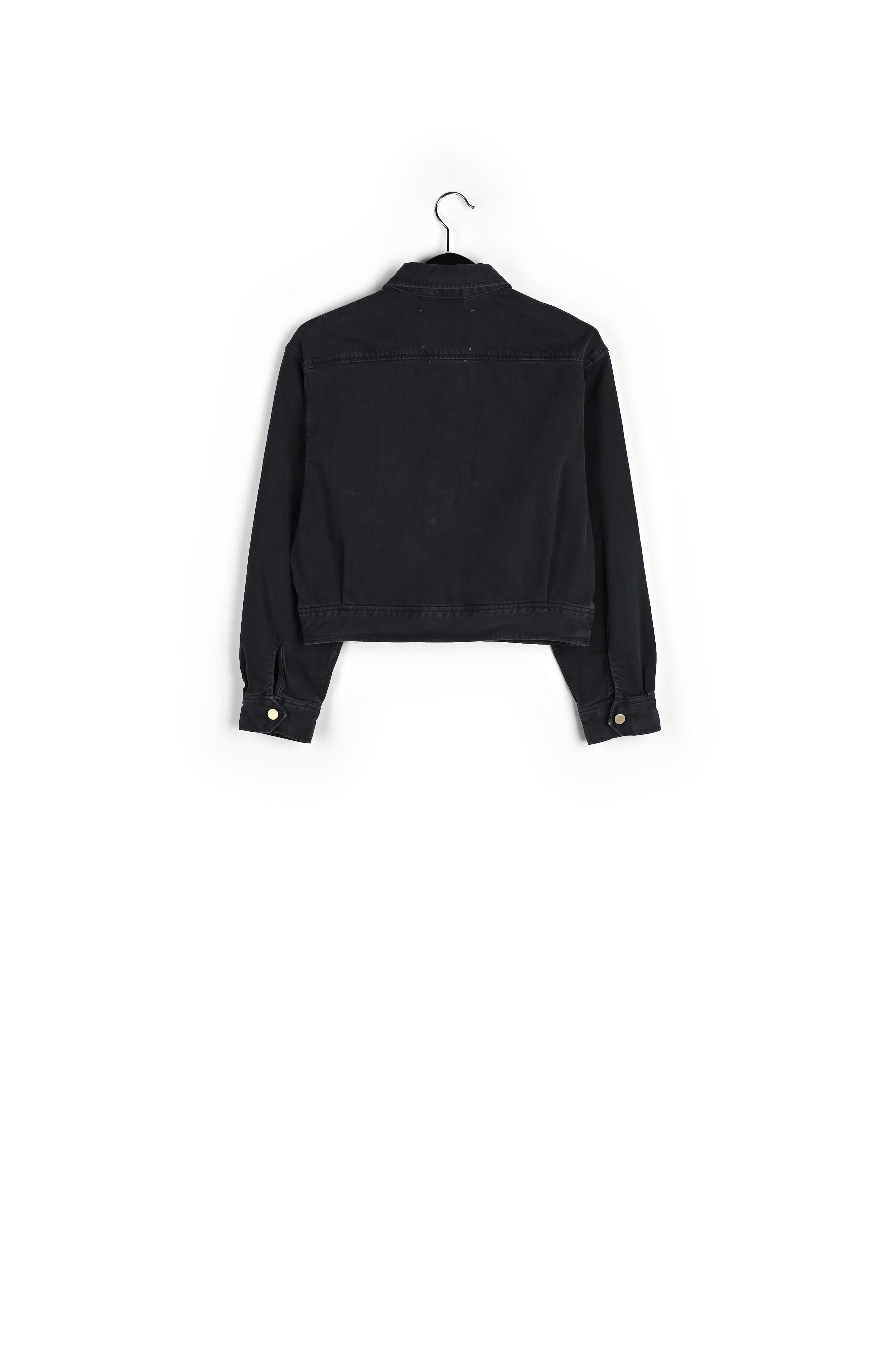 Black denim jacket RE—SSENTIEL | Essentiel second hand