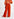 Orange wide-leg seersucker pants Faume - seconde main
