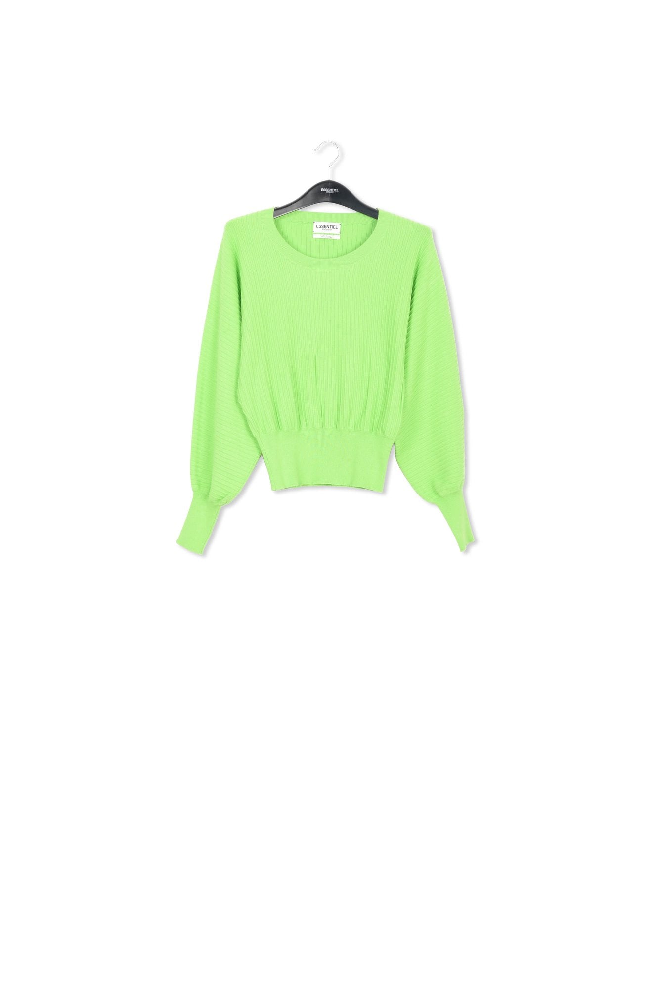 Pull vert à taille cintrée RE—SSENTIEL | Essentiel second hand