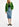 Groene trui van mohair en wol Faume - seconde main