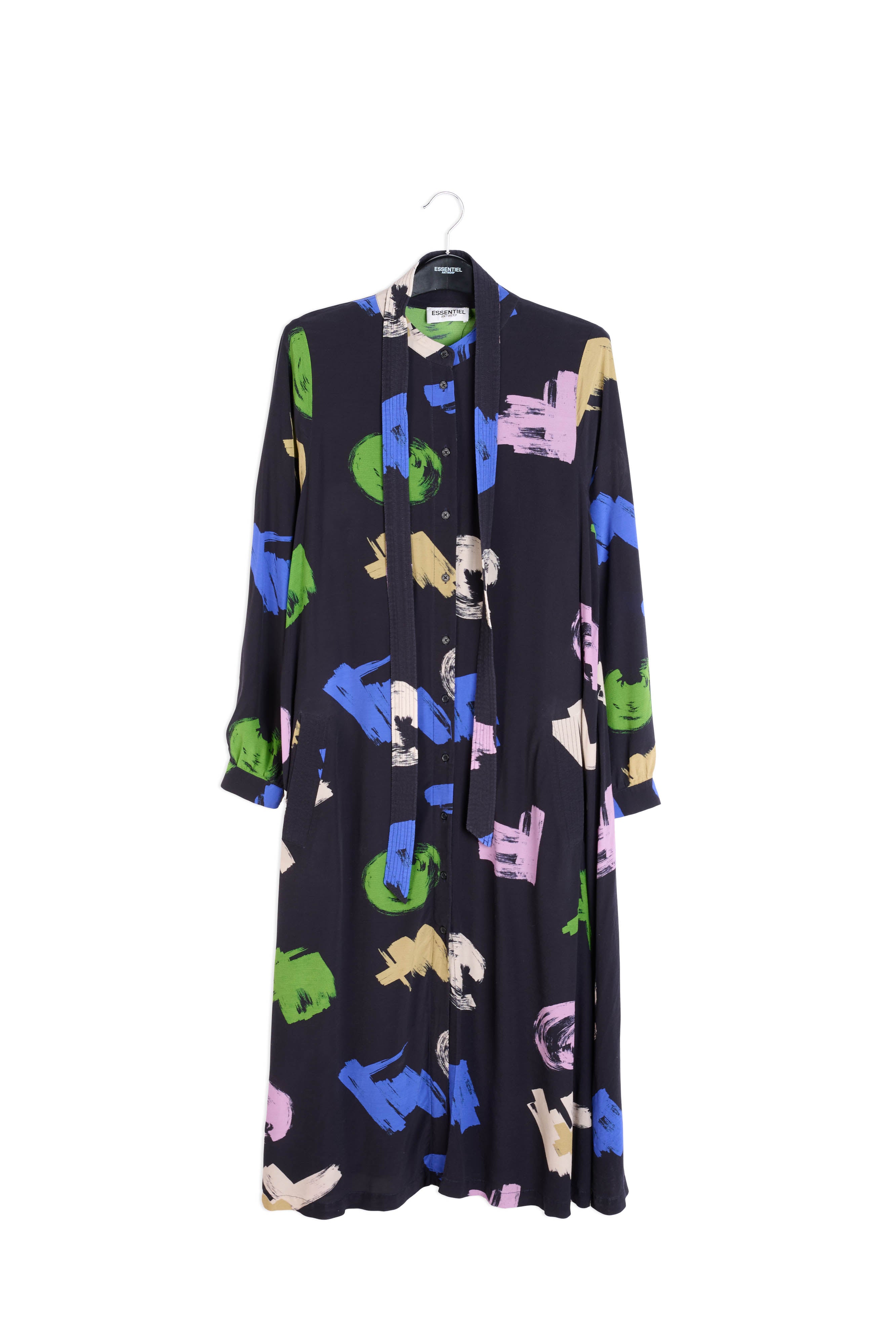 Aspiration wijde midijurk RE—SSENTIEL | Essentiel second hand