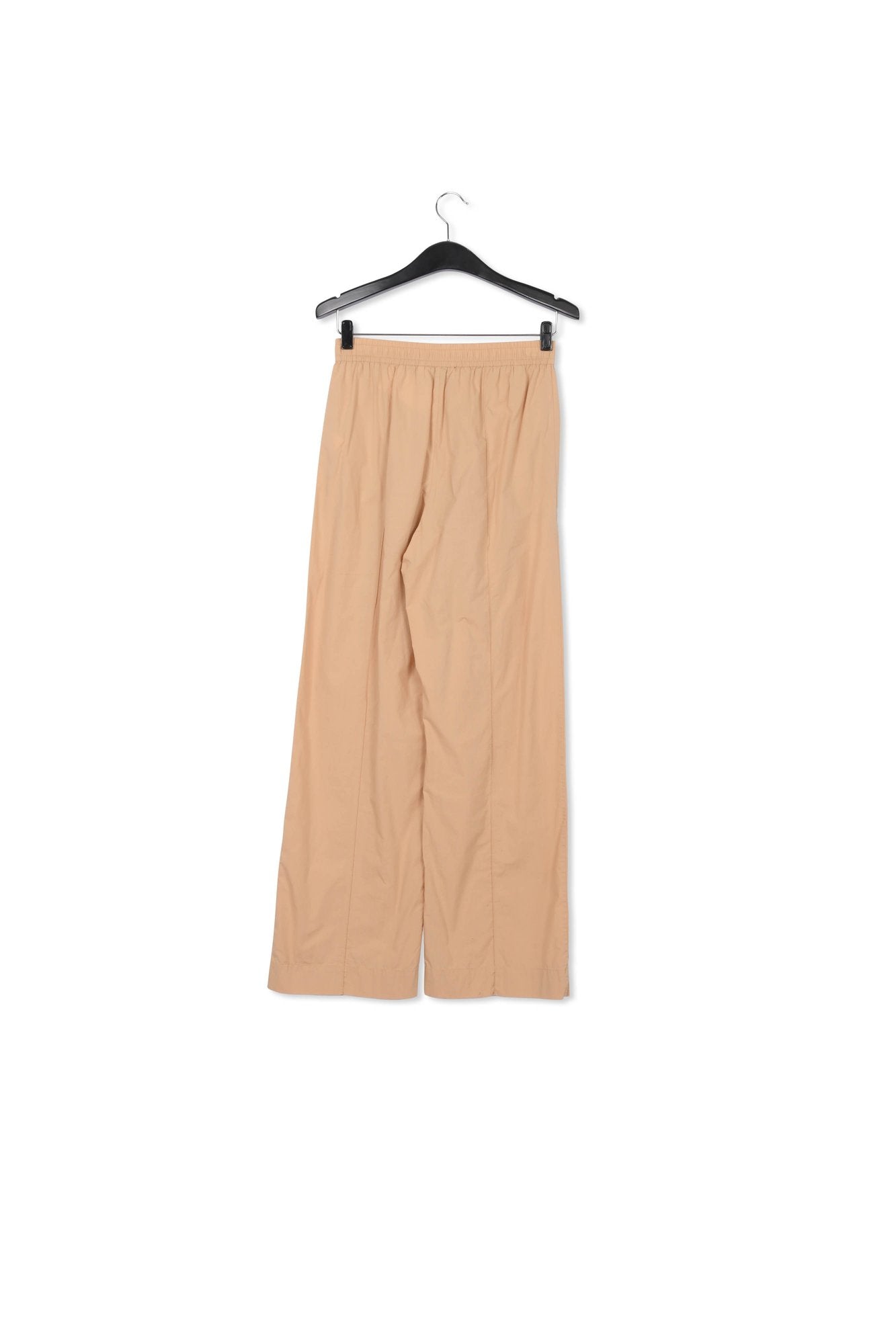 Beige cotton pants with floral print RE—SSENTIEL | Essentiel second hand