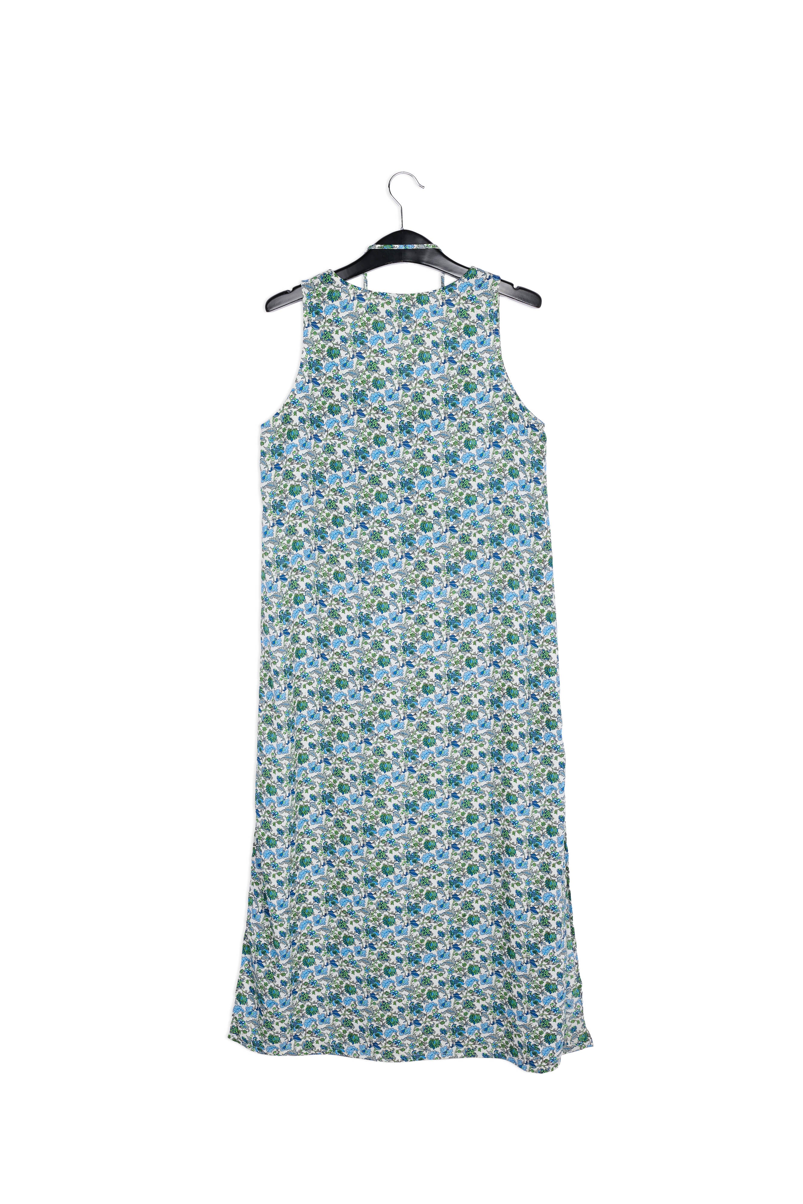 Floral print sleeveless maxi dress with rhinestones RE—SSENTIEL | Essentiel second hand