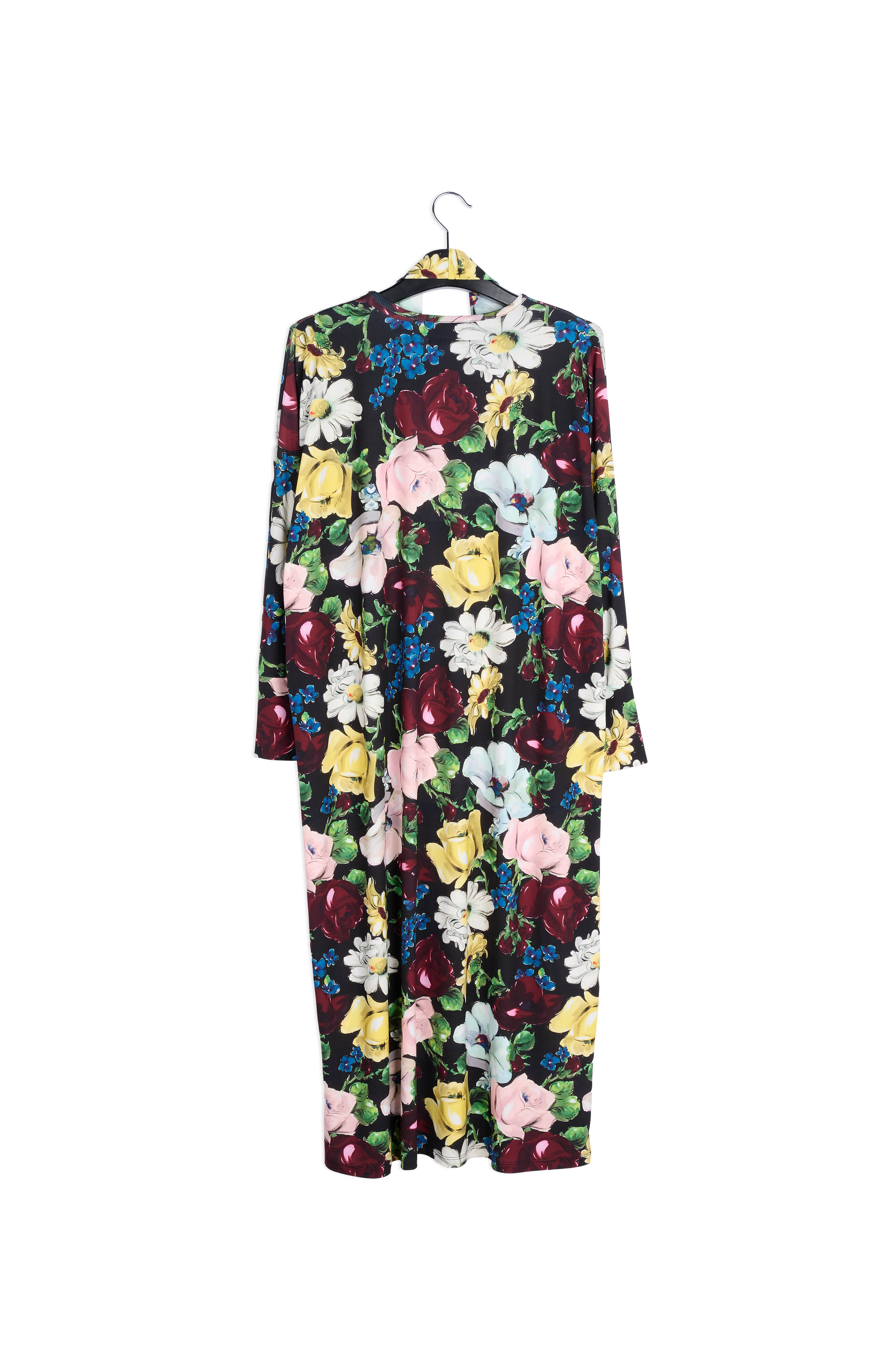 Floral print midi-length dress RE—SSENTIEL | Essentiel second hand