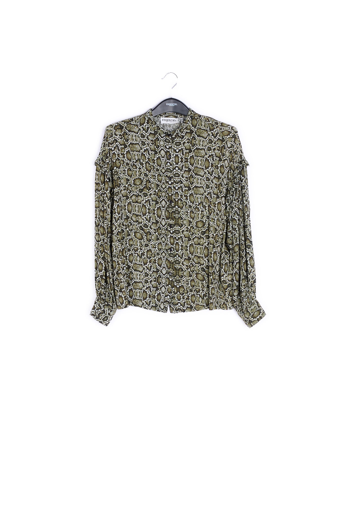Oversized frilled shirt RE—SSENTIEL | Essentiel second hand
