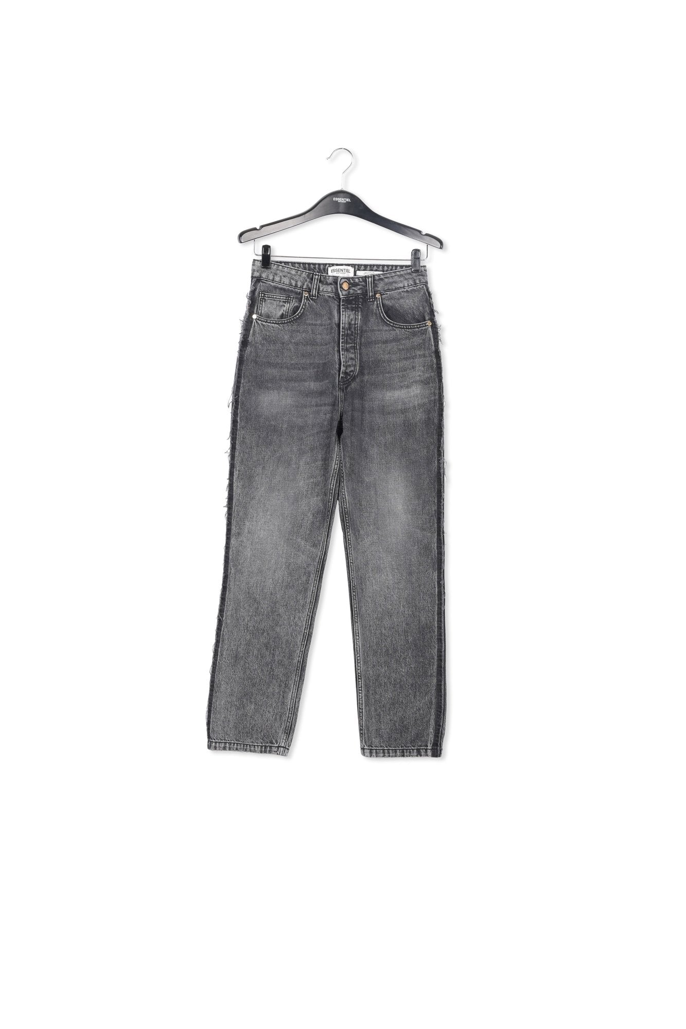 Dark grey straight leg jeans RE—SSENTIEL | Essentiel second hand