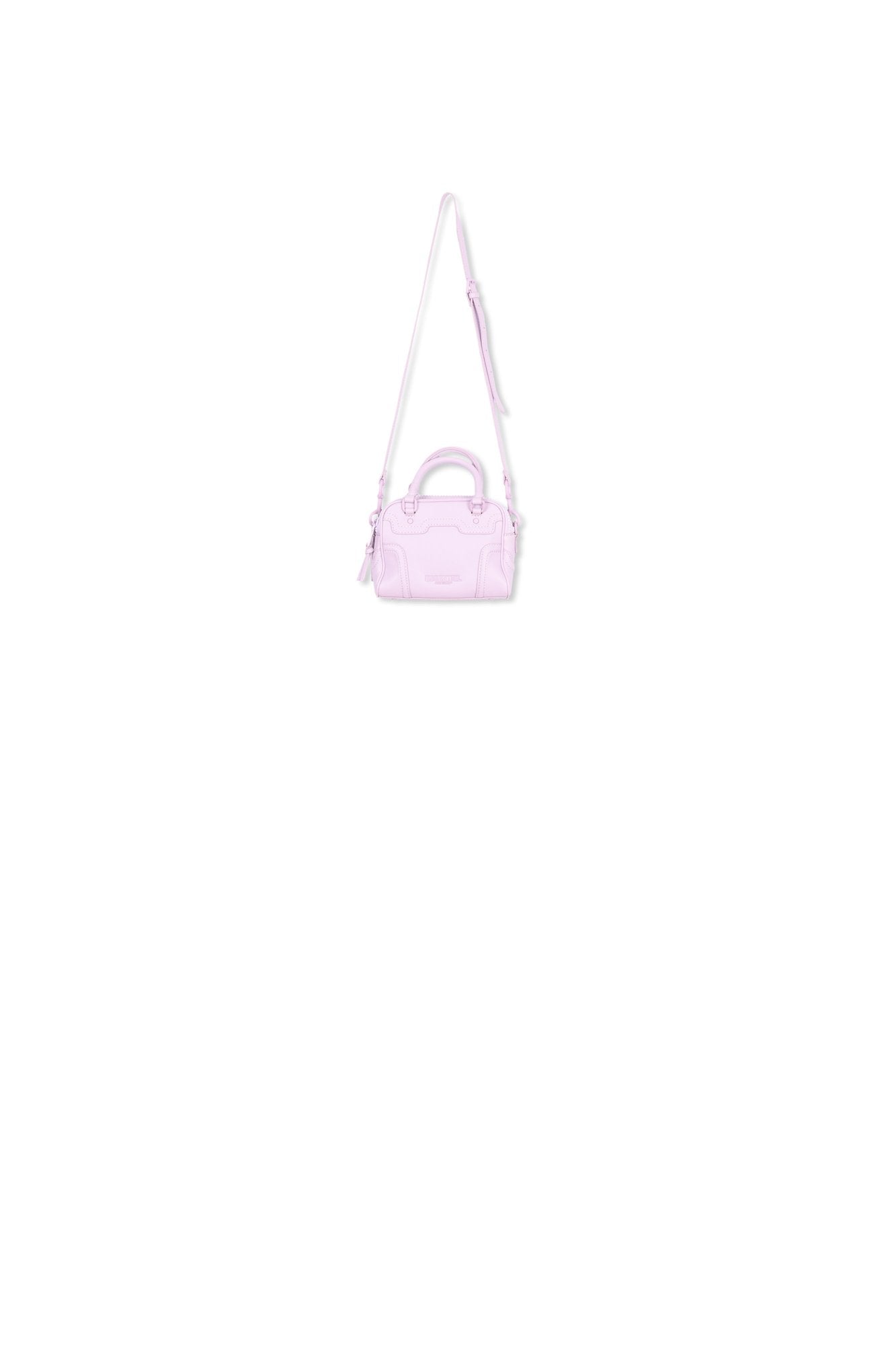 Lilac faux leather mini bag RE—SSENTIEL | Essentiel second hand