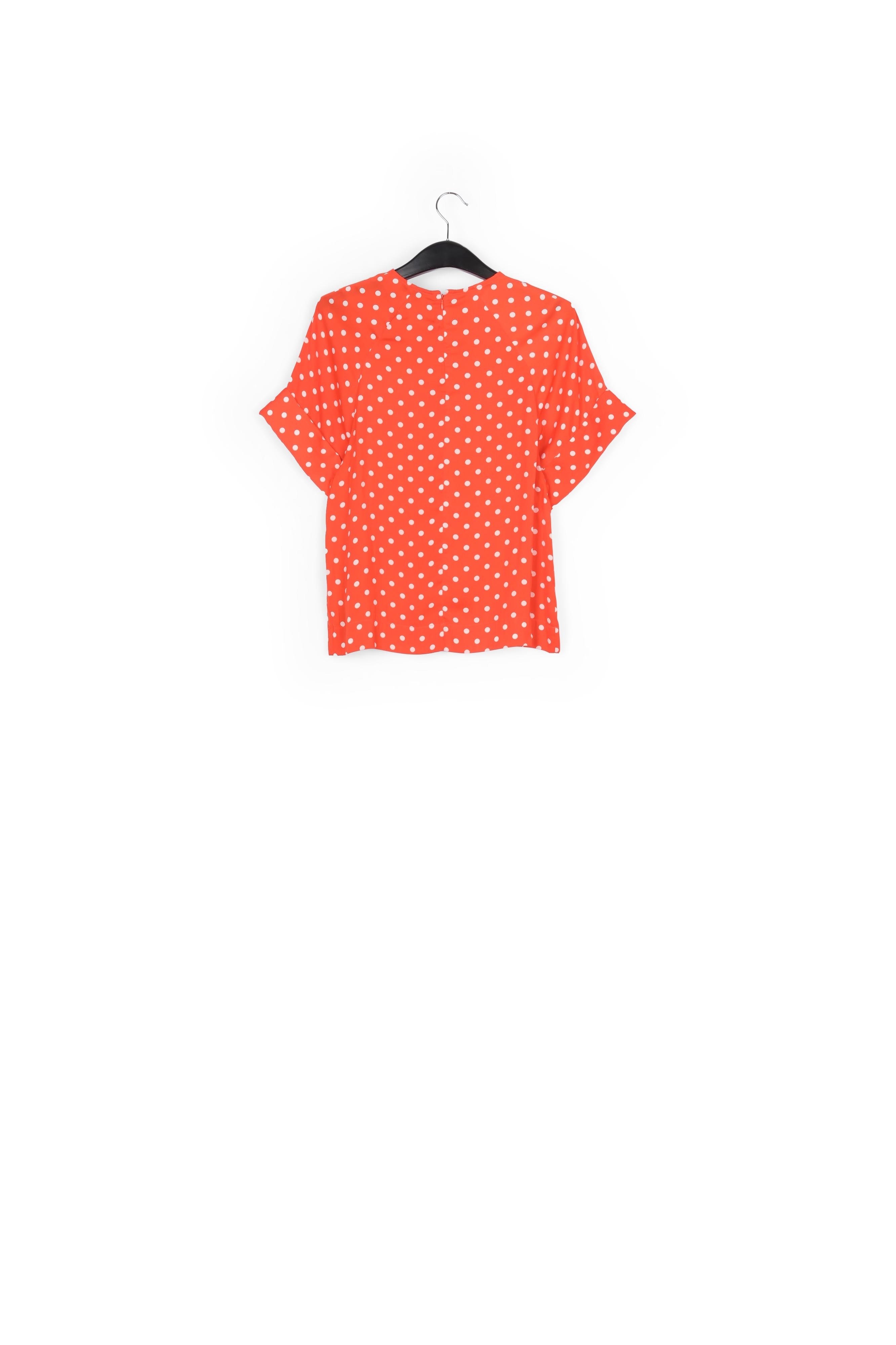 Red polka dot top RE—SSENTIEL | Essentiel second hand