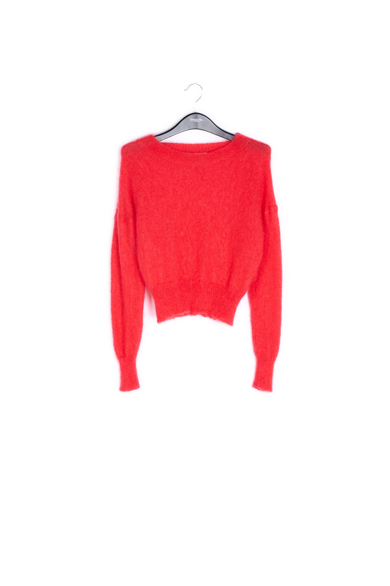 Red mohair blend knit RE—SSENTIEL | Essentiel second hand