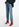 Blauwe 7/8ste jeans met hoge taille en wijdere pijpen Faume - seconde main