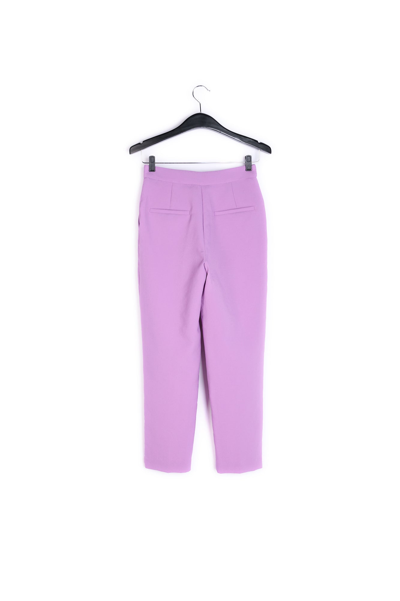Purple classic tailored trousers RE—SSENTIEL | Essentiel second hand