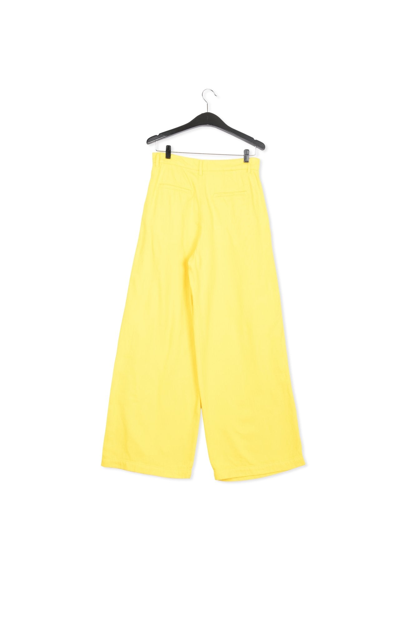 Yellow wide-leg jeans RE—SSENTIEL | Essentiel second hand