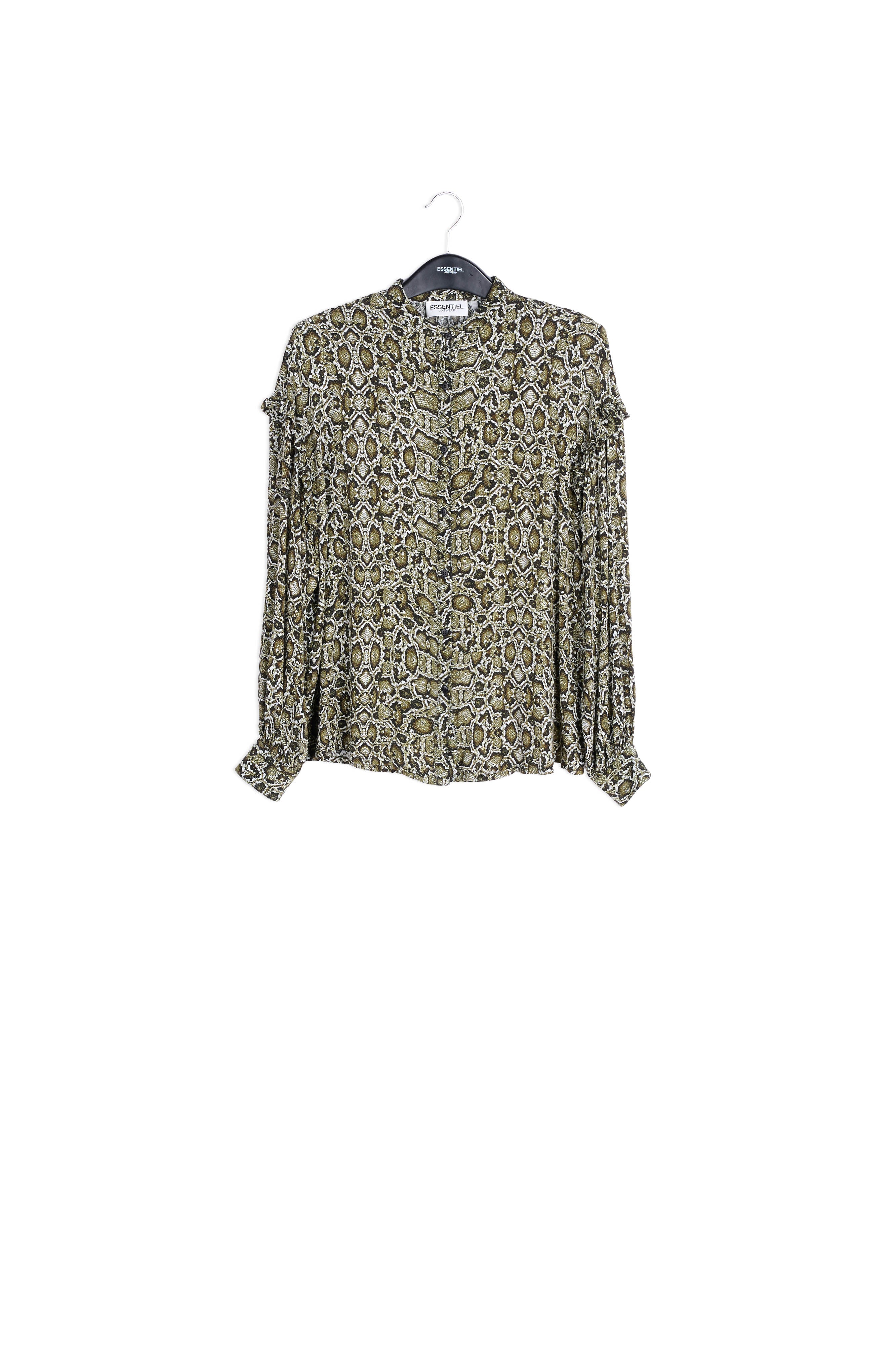 Oversized frilled shirt RE—SSENTIEL | Essentiel second hand