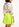 Gele minirok met roze strik Faume - seconde main
