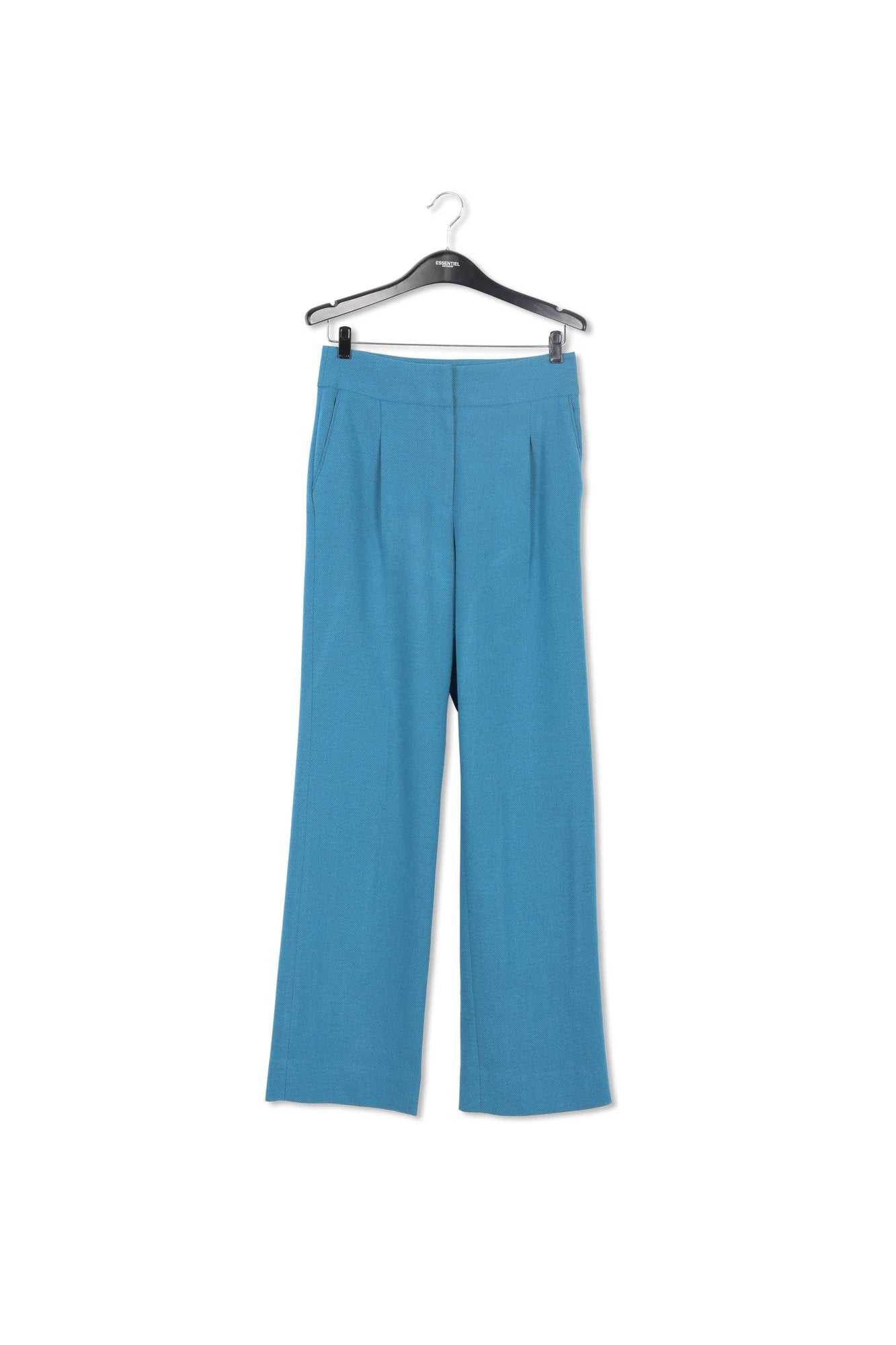 Blue straight-leg pants RE—SSENTIEL | Essentiel second hand