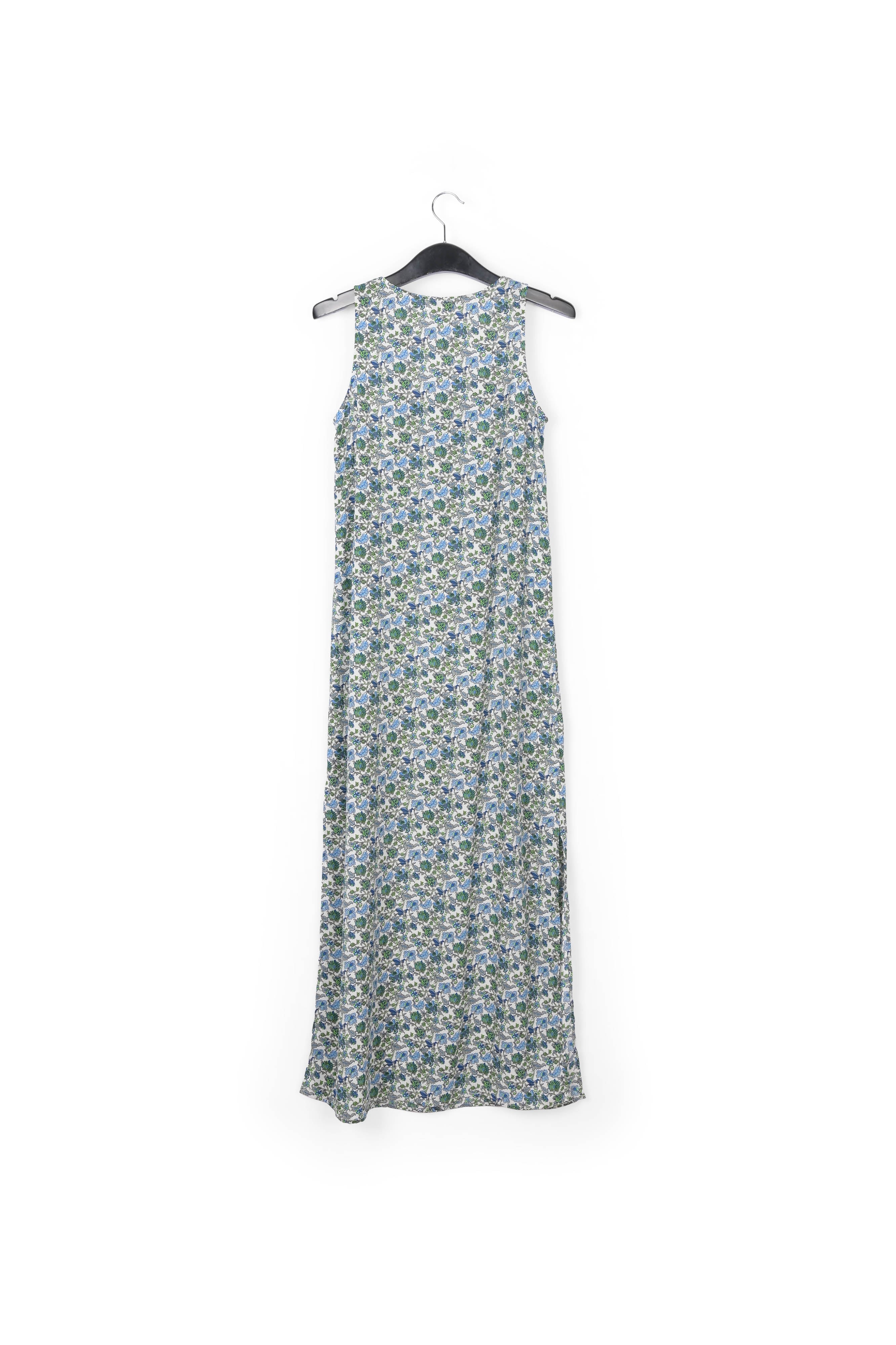 Floral print sleeveless maxi dress with rhinestones RE—SSENTIEL | Essentiel second hand