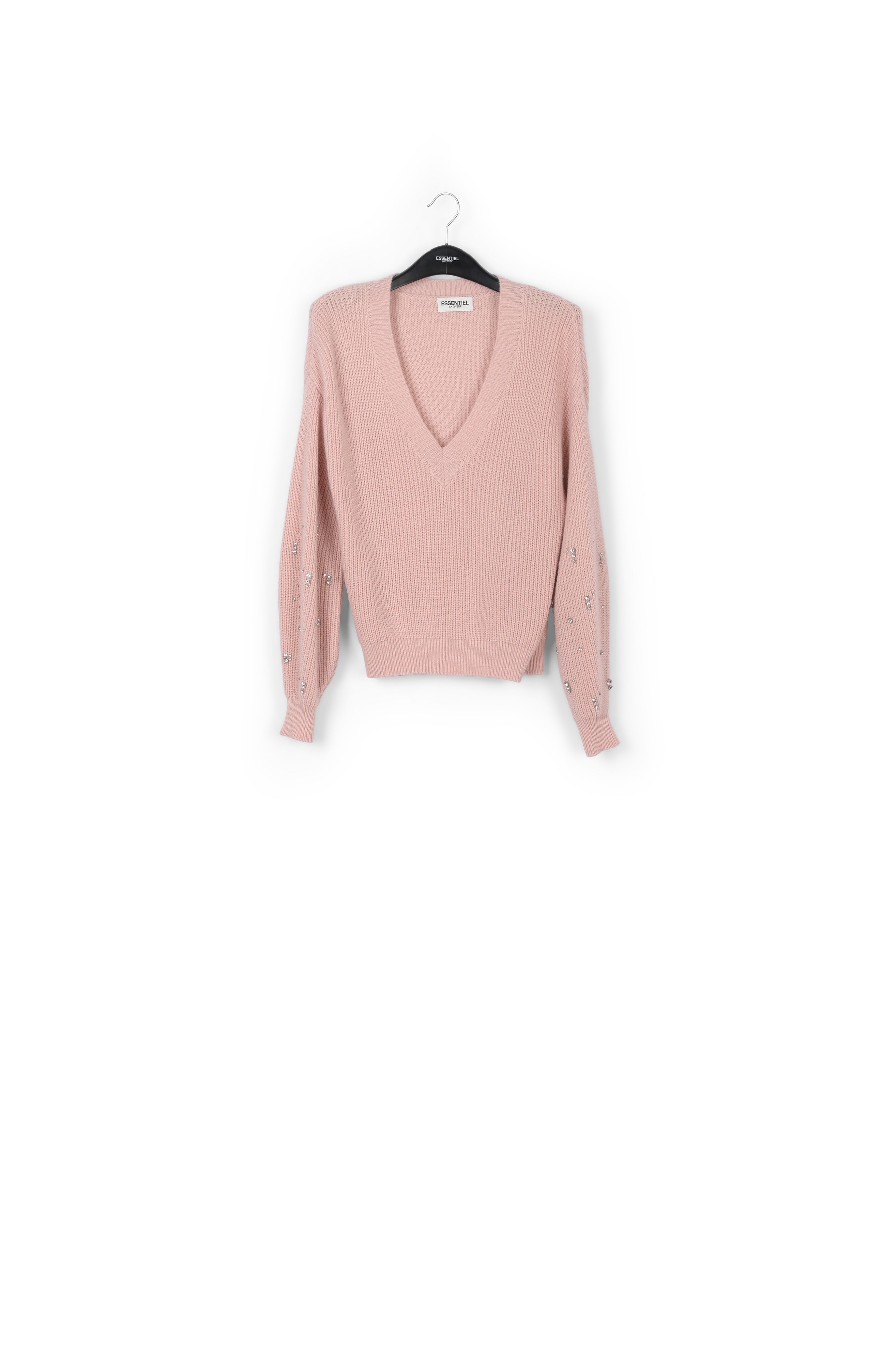 Pull rose avec strass RE—SSENTIEL | Essentiel second hand