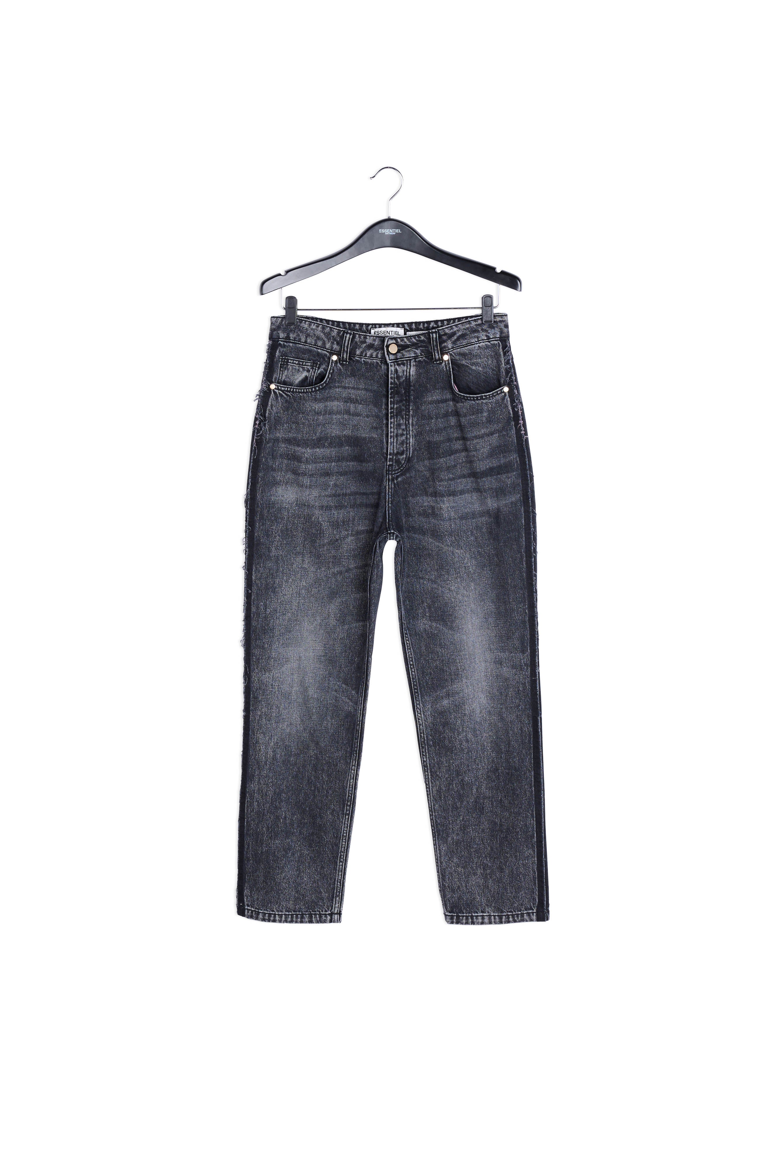 Dark grey straight leg jeans RE—SSENTIEL | Essentiel second hand