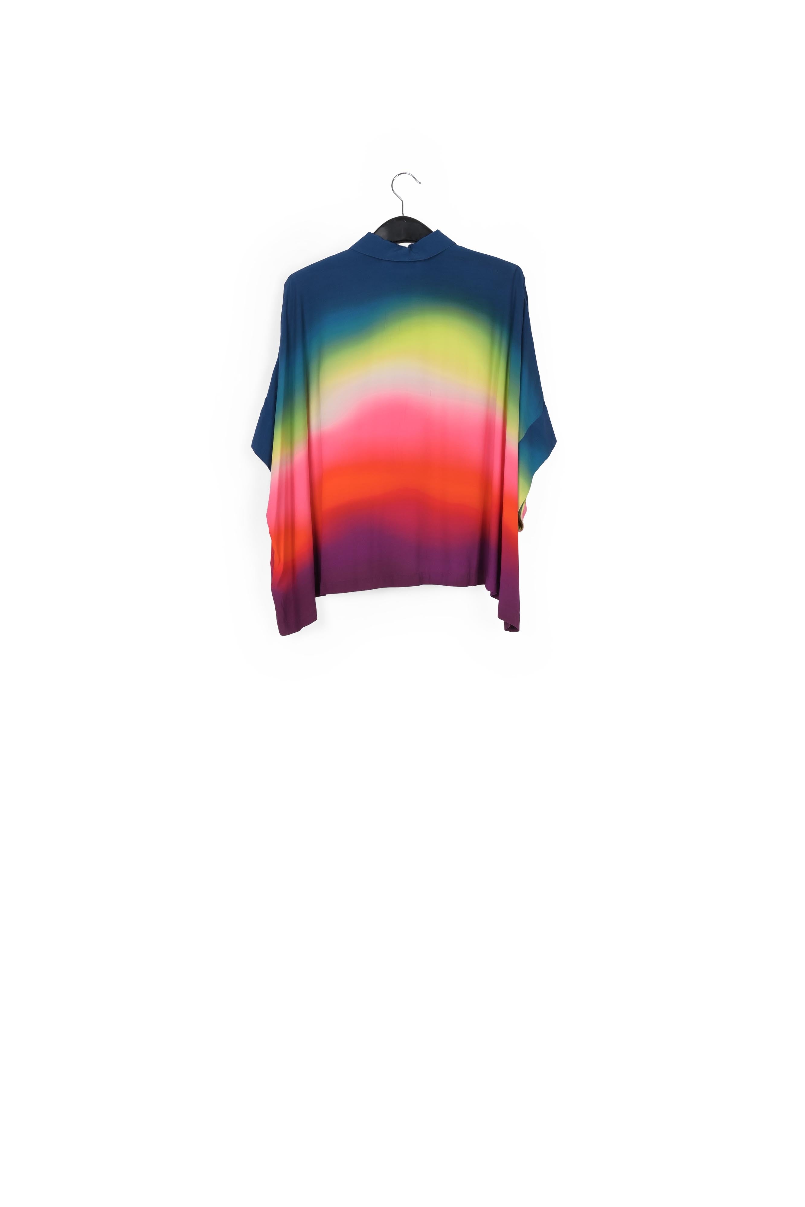 Multicolor oversized shirt with gradient effect RE—SSENTIEL | Essentiel second hand