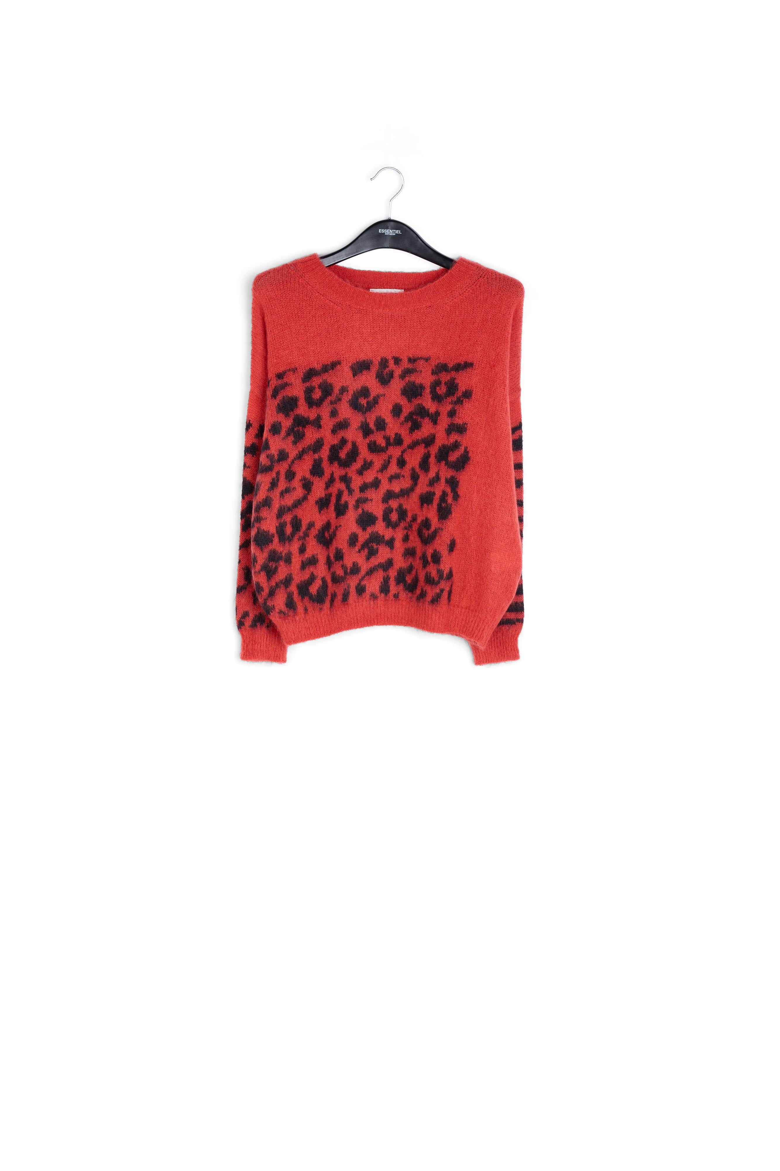 Animal pattern sweater RE—SSENTIEL | Essentiel second hand