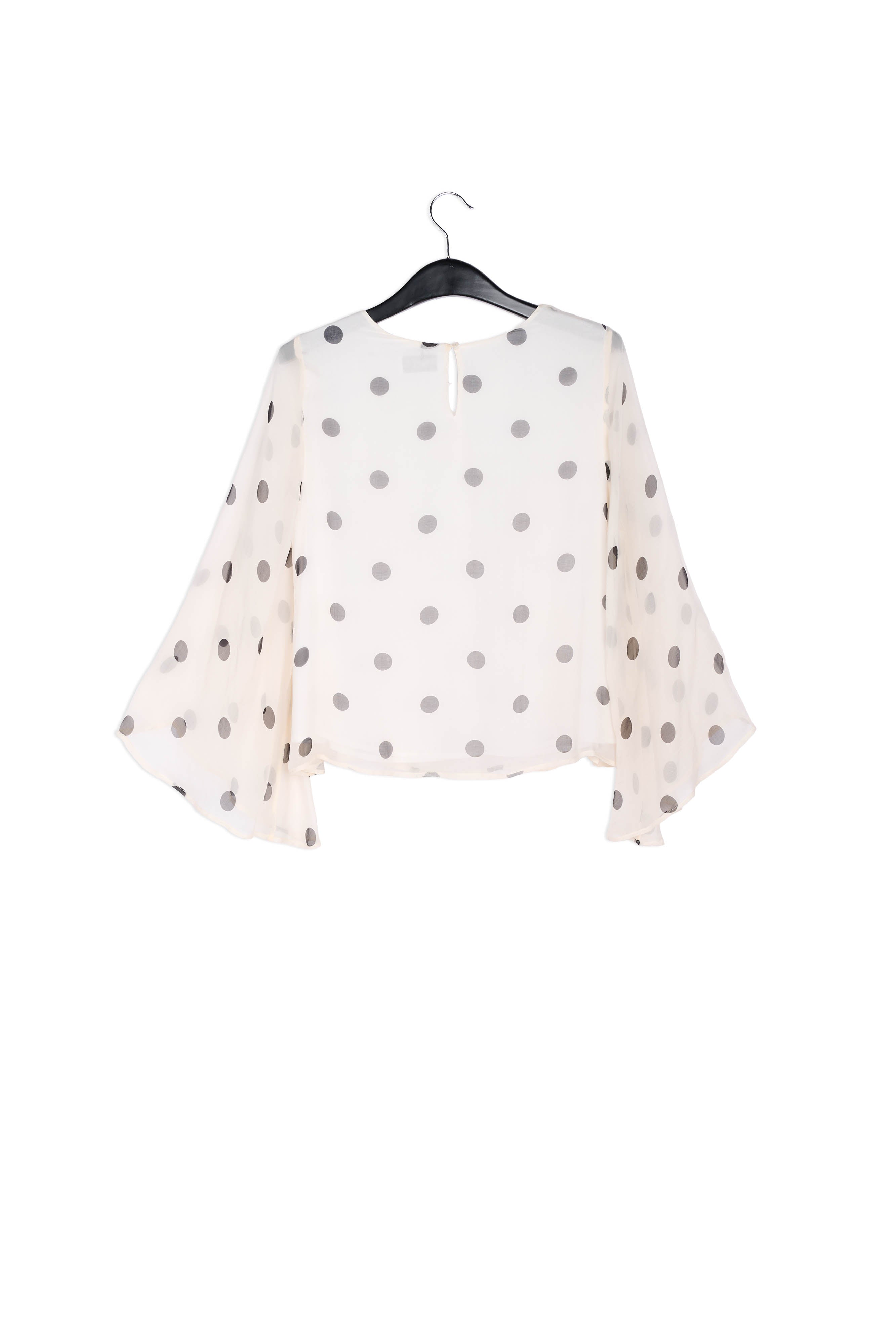 White blouse with dots RE—SSENTIEL | Essentiel second hand
