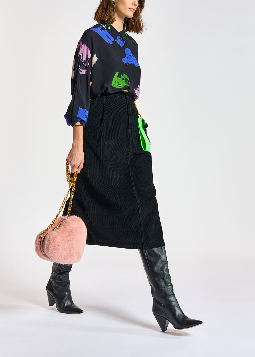 Arok midi skirt RE—SSENTIEL | Essentiel second hand