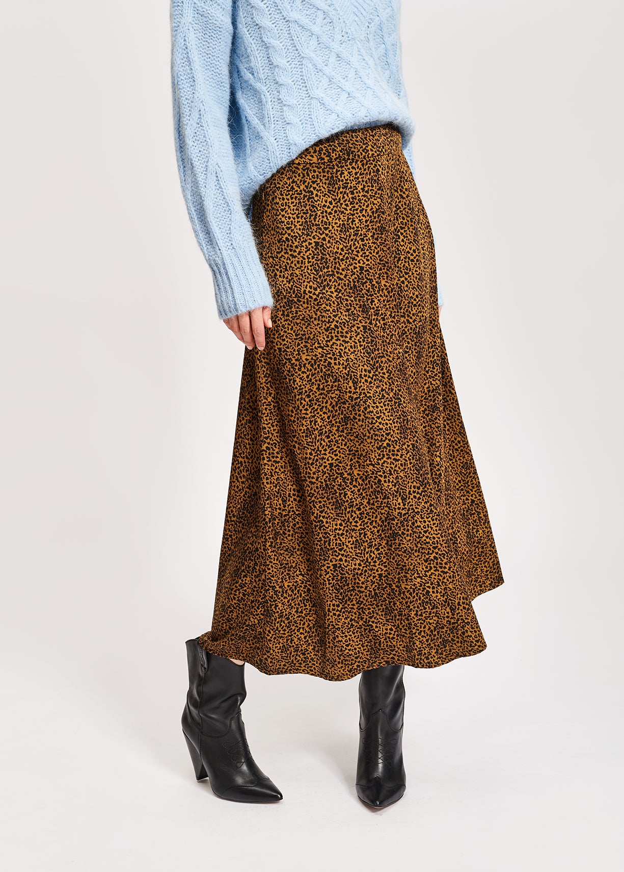 Wide midi skirt RE—SSENTIEL | Essentiel second hand