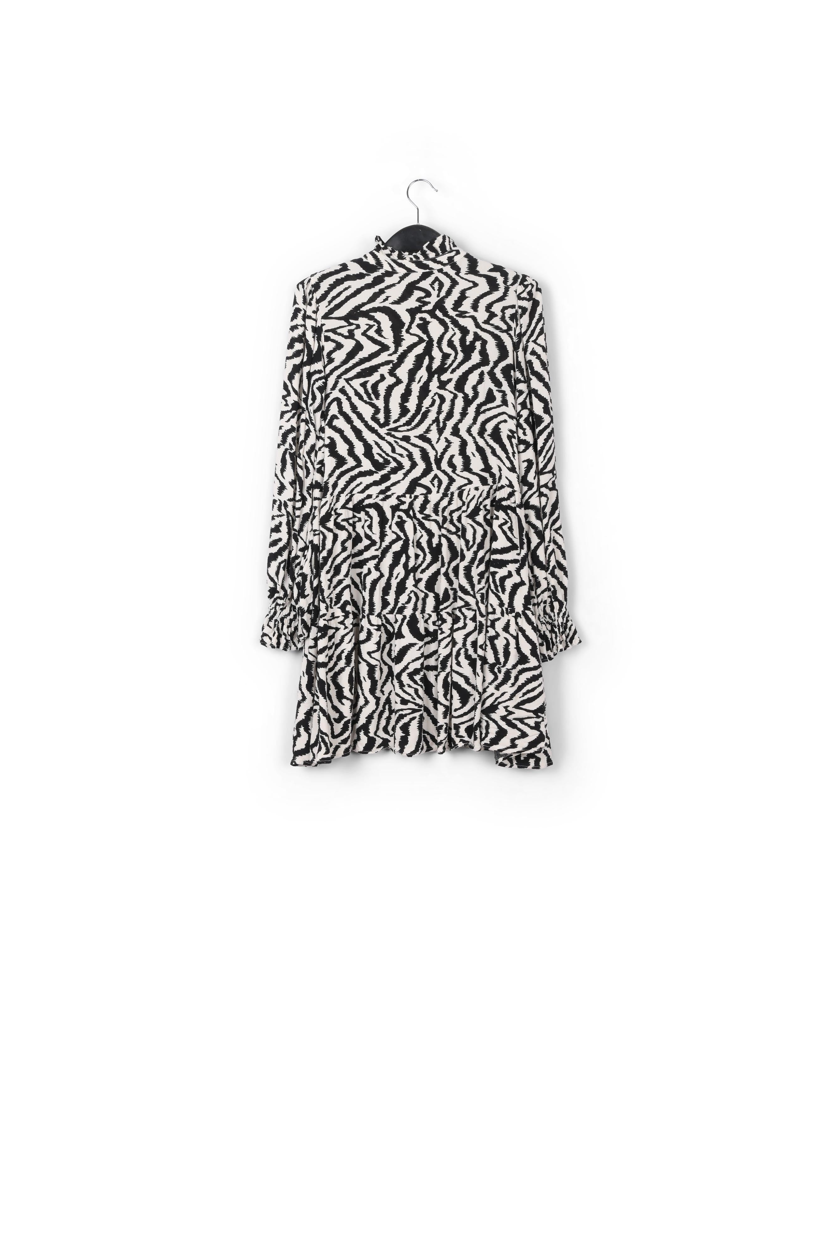 Mini robe trapèze aux imprimés léopard et pois RE—SSENTIEL | Essentiel second hand