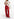 Pantalon en faux cuir rouge avec ceinture Faume - seconde main