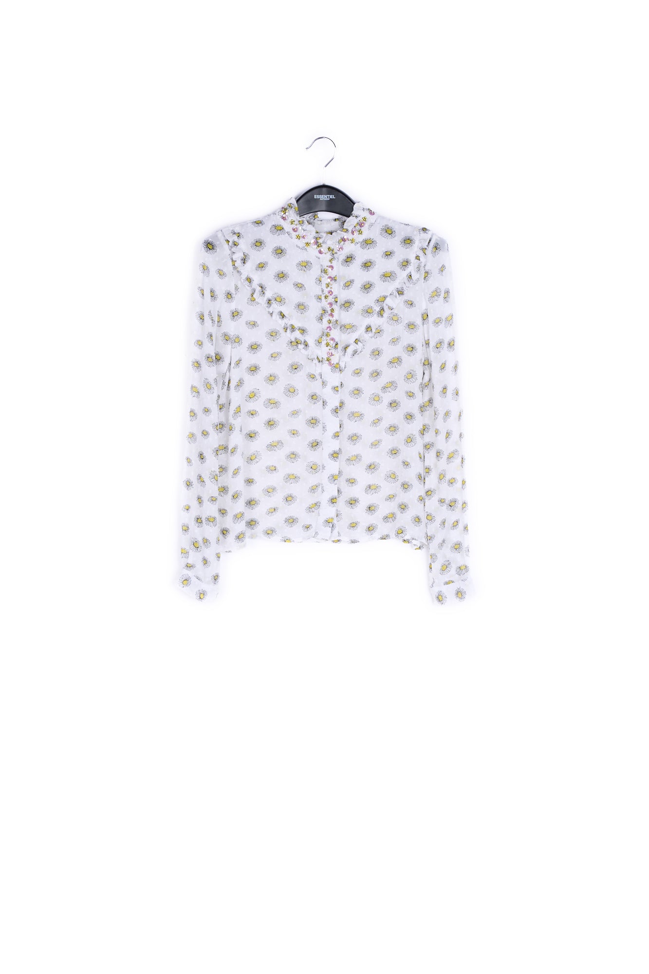 Chemise rebrodée à imprimé RE—SSENTIEL | Essentiel second hand