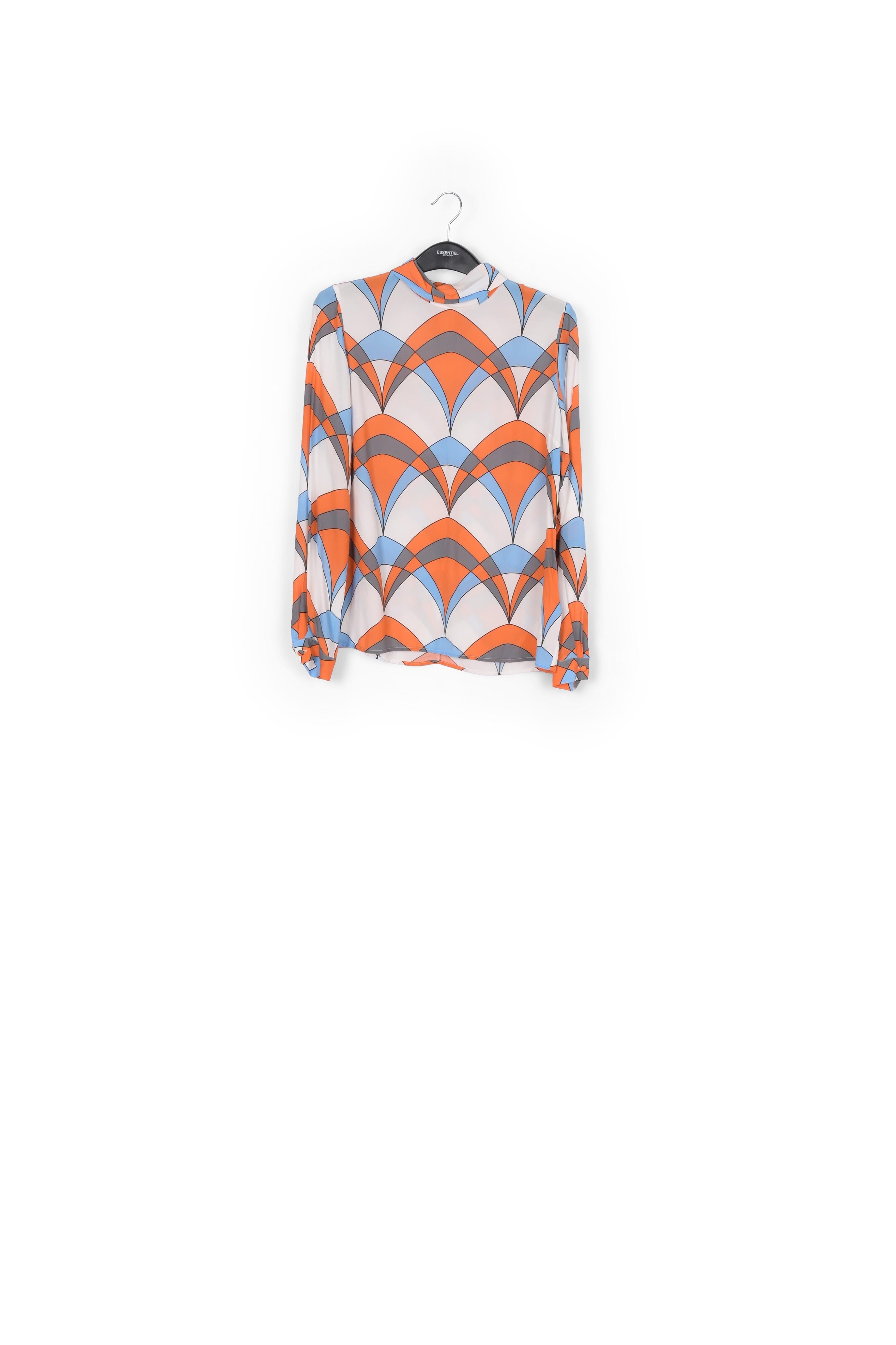 Off-white graphic print blouse RE—SSENTIEL | Essentiel second hand