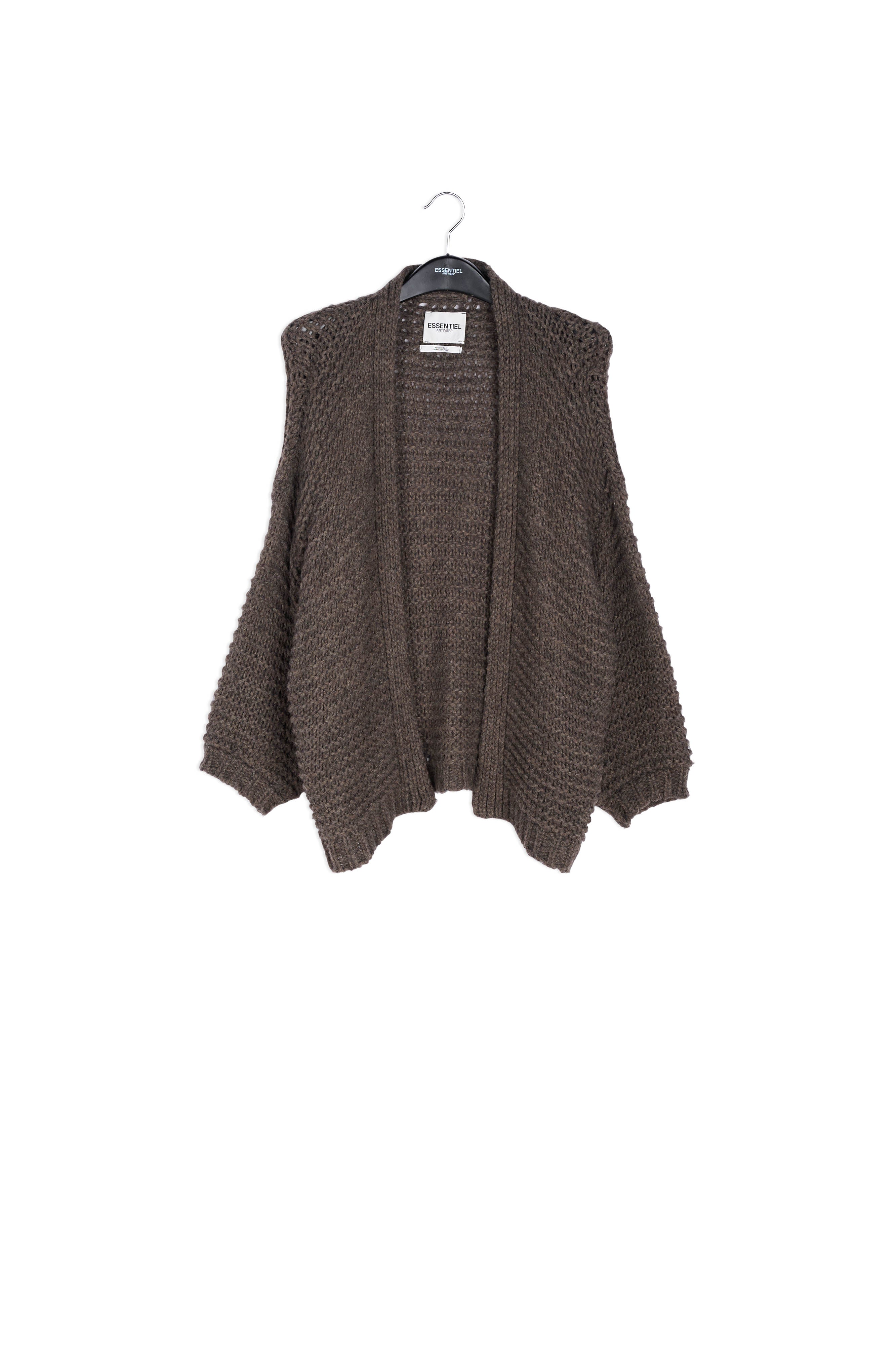Cardigan Khaki RE—SSENTIEL | Essentiel second hand