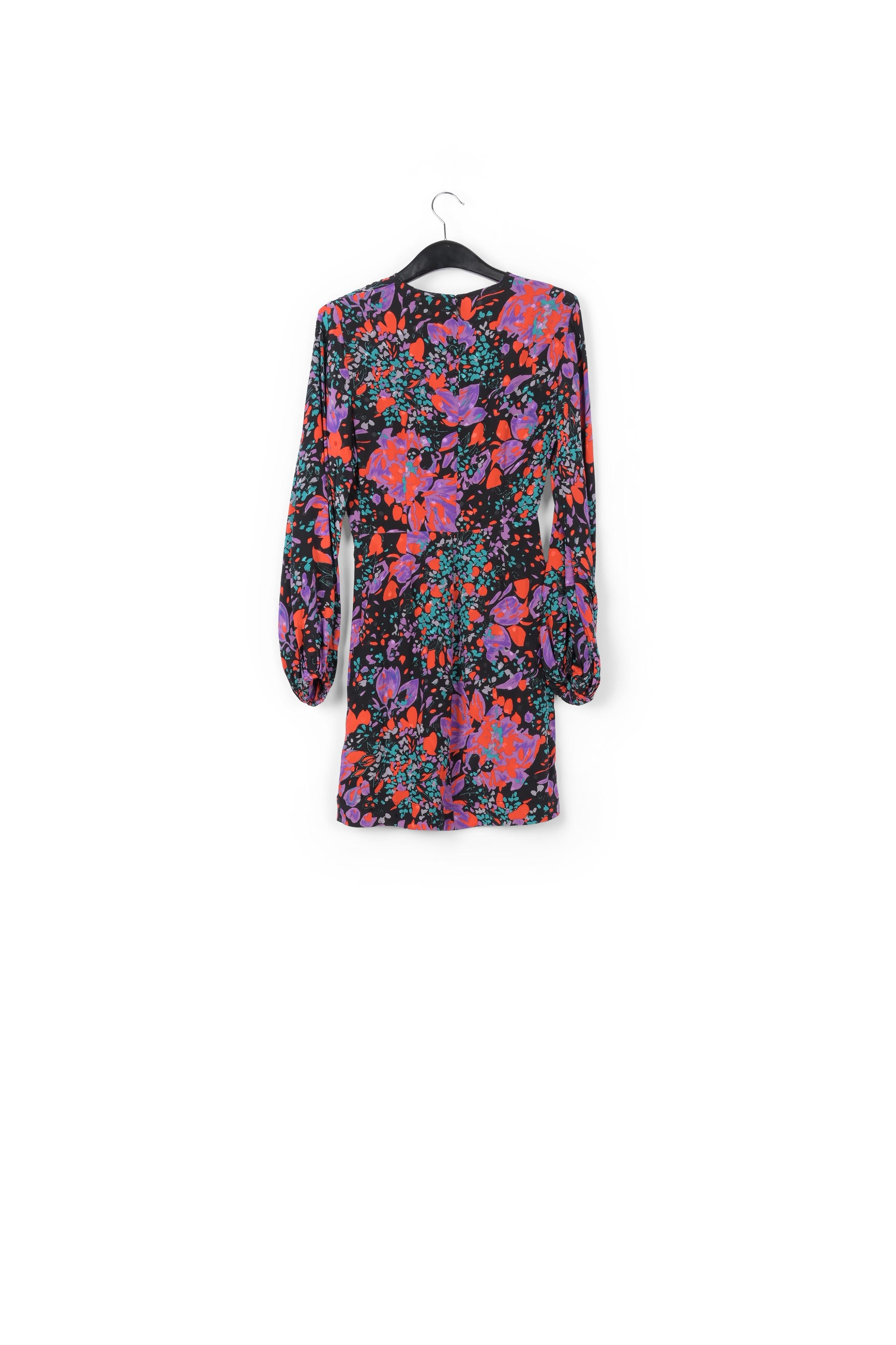 Mini-robe noire en jacquard de soie RE—SSENTIEL | Essentiel second hand
