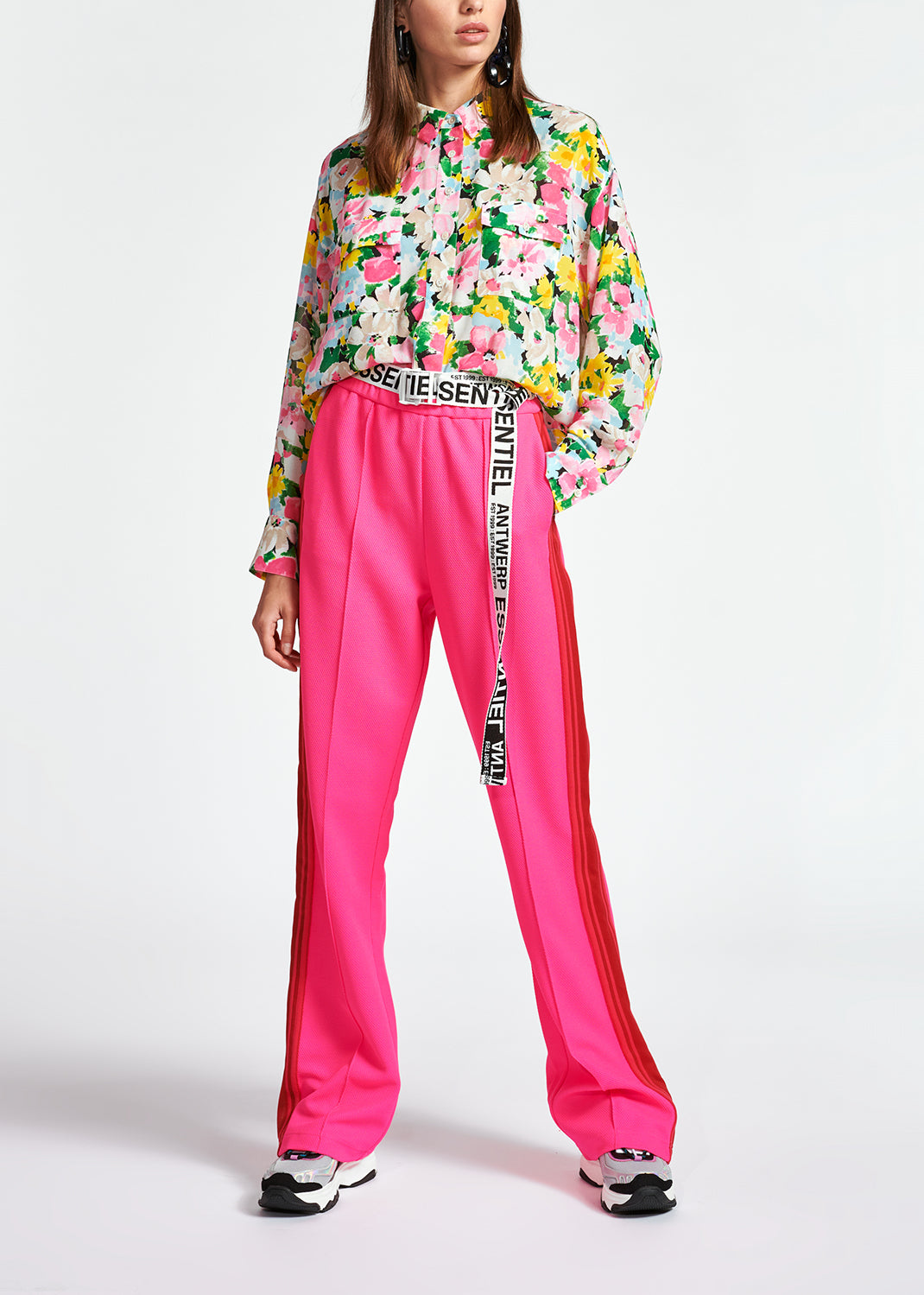 Hemd met kleurrijke bloemenprint RE—SSENTIEL | Essentiel second hand