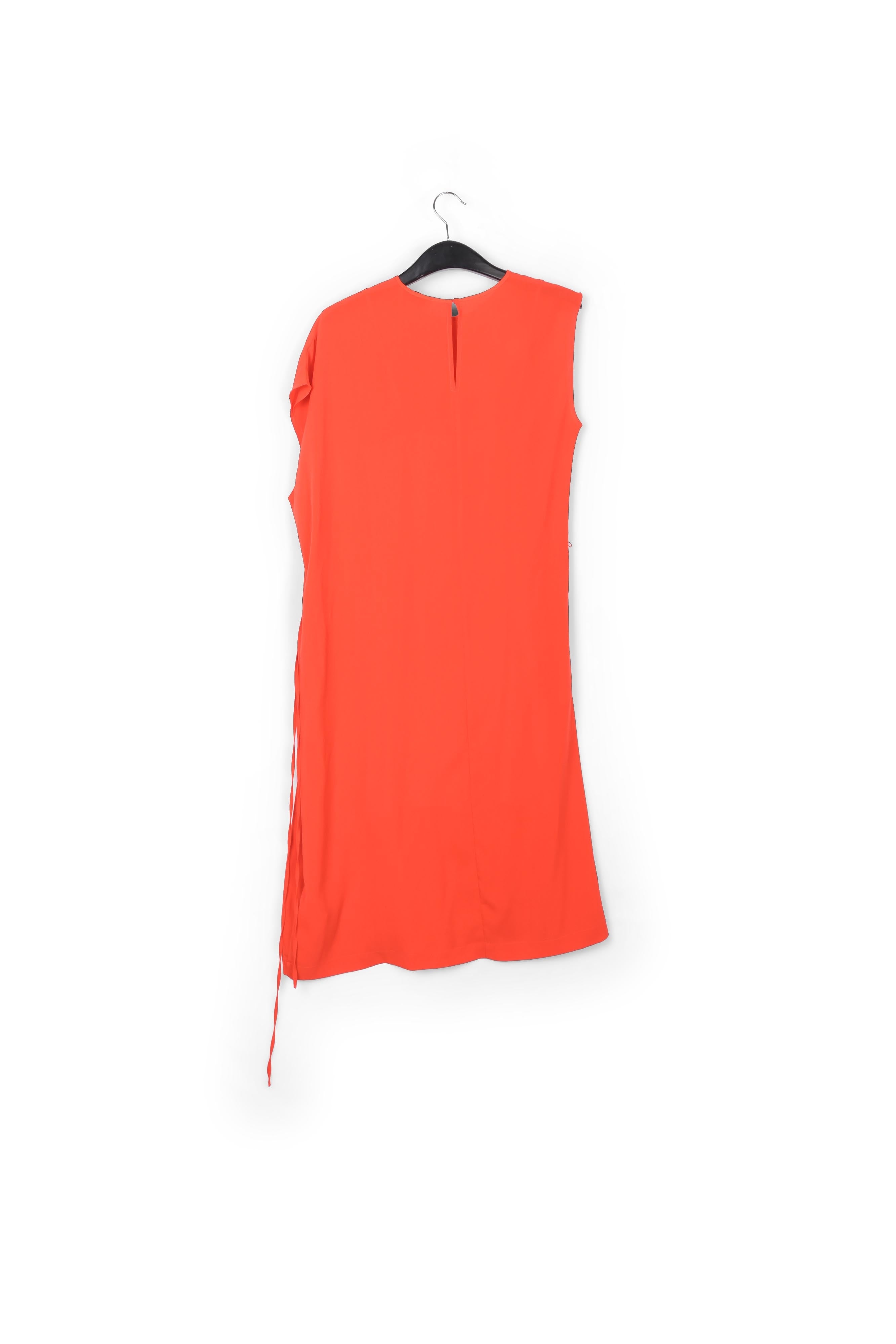 Red asymmetric dress RE—SSENTIEL | Essentiel second hand
