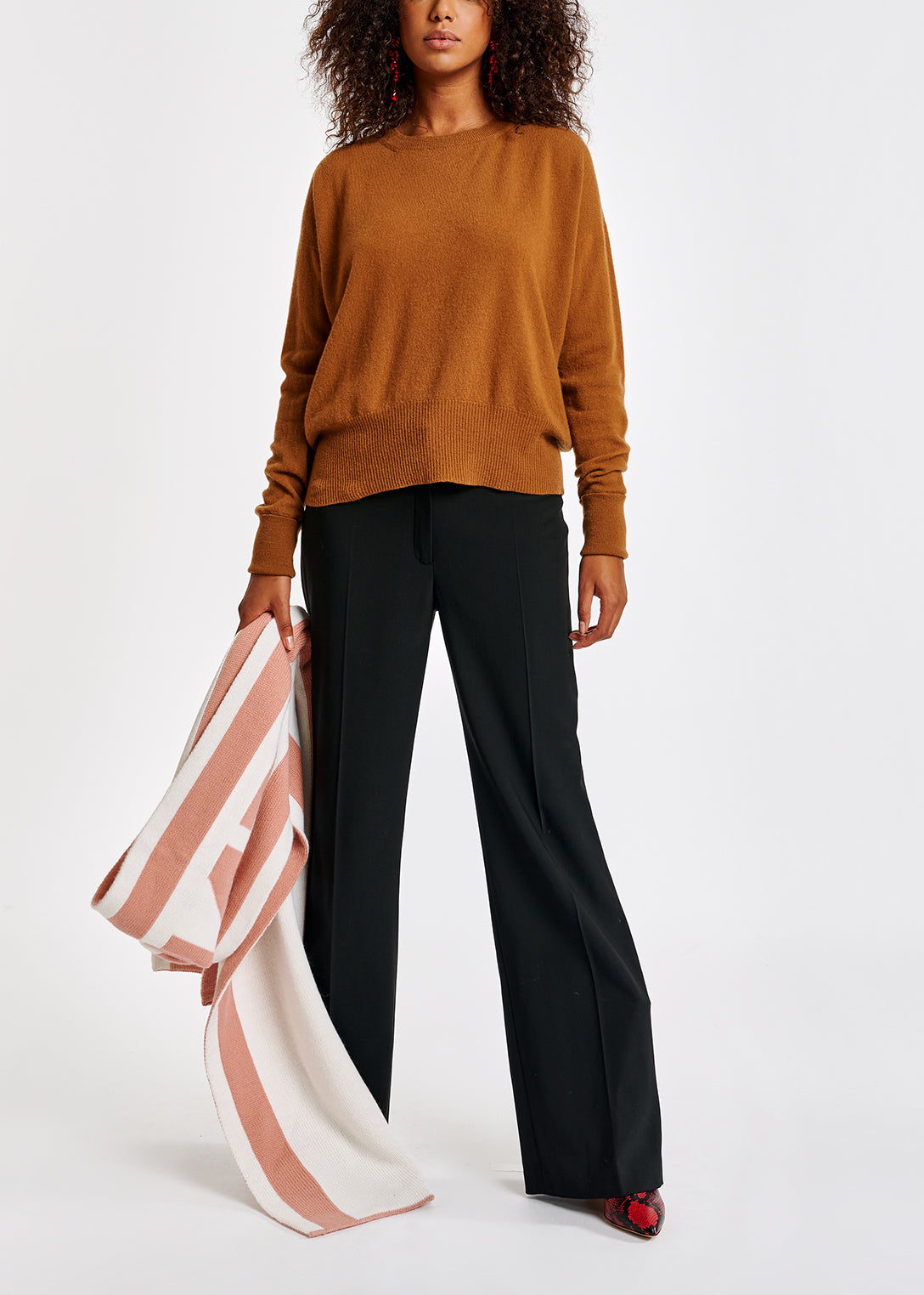 Pull camel en mélange de mérinos RE—SSENTIEL | Essentiel second hand