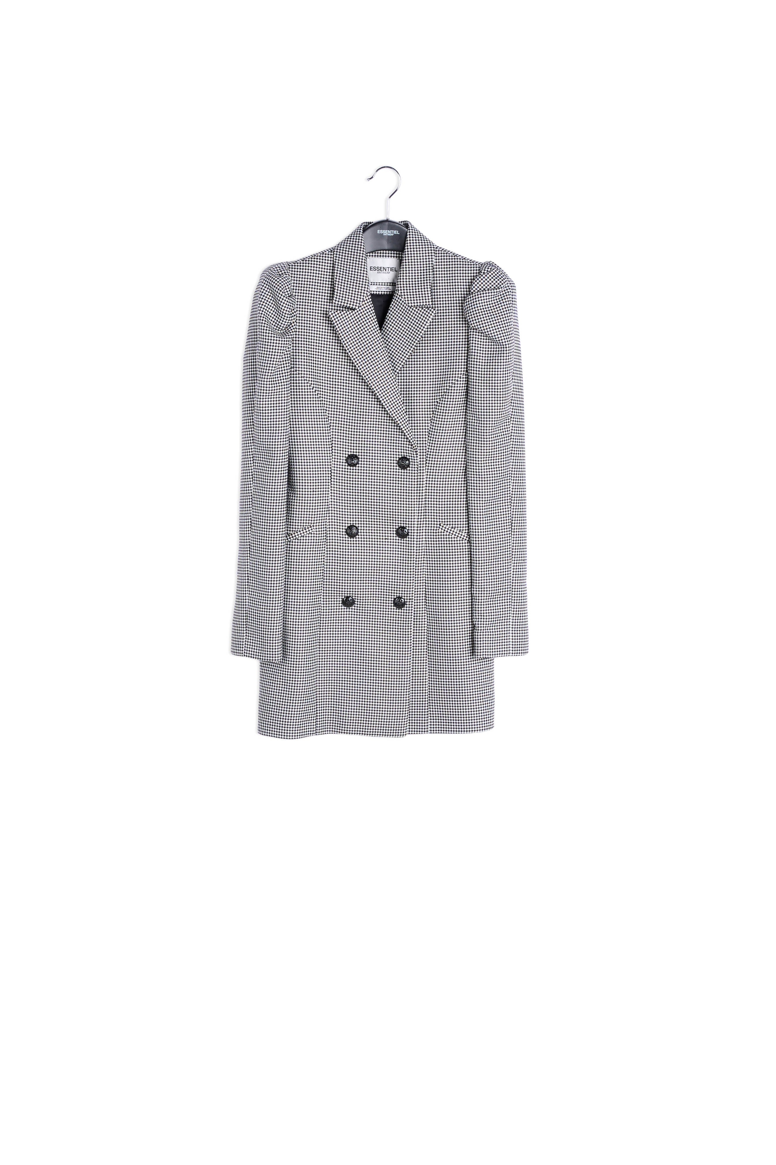 Houndstooth blazer dress RE—SSENTIEL | Essentiel second hand