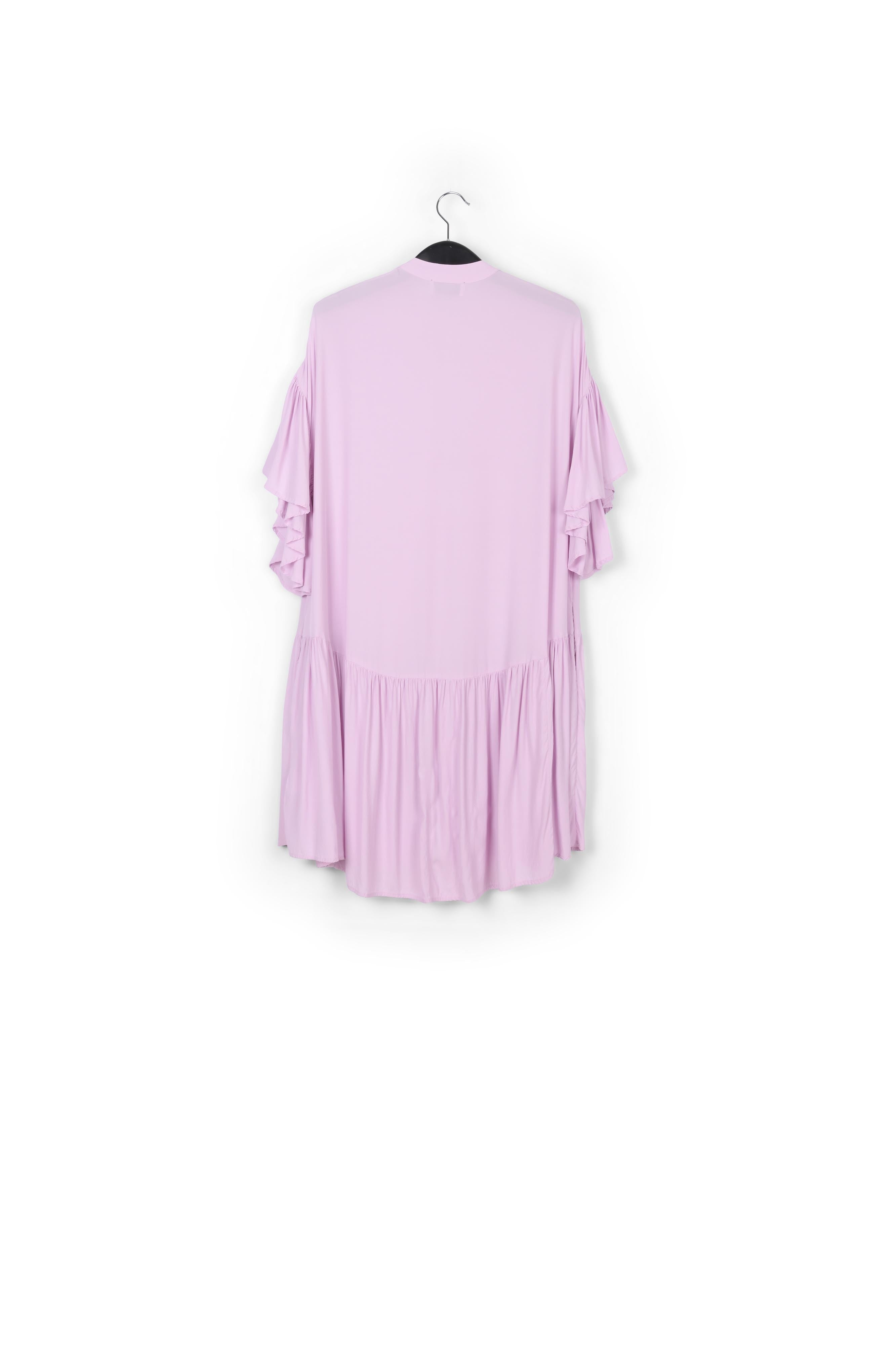 Mini robe lilas à manches volantées RE—SSENTIEL | Essentiel second hand